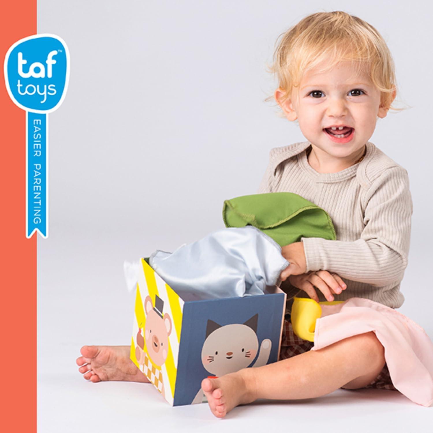 Cubo de Actividades Montessori Taf Toys 16 Piezas para Bebés