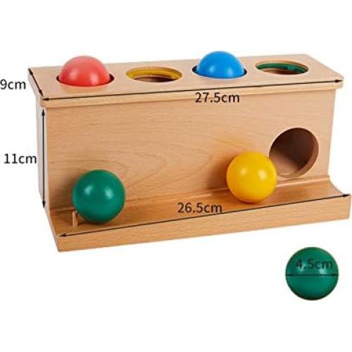 Juguete de empuje de bola Adena Montessori para bebés 0-2 años