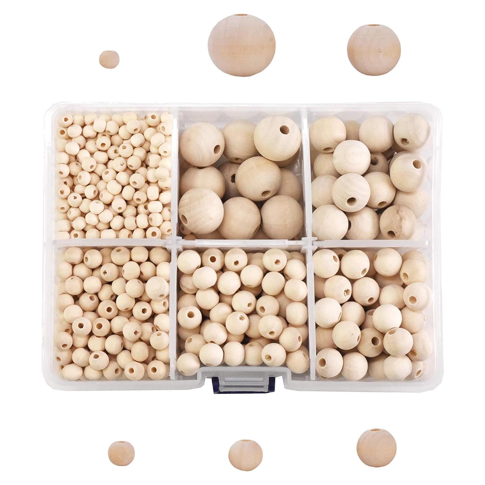 Bolas de Madera Redondas Mandala Crafts 1105 para Manualidades