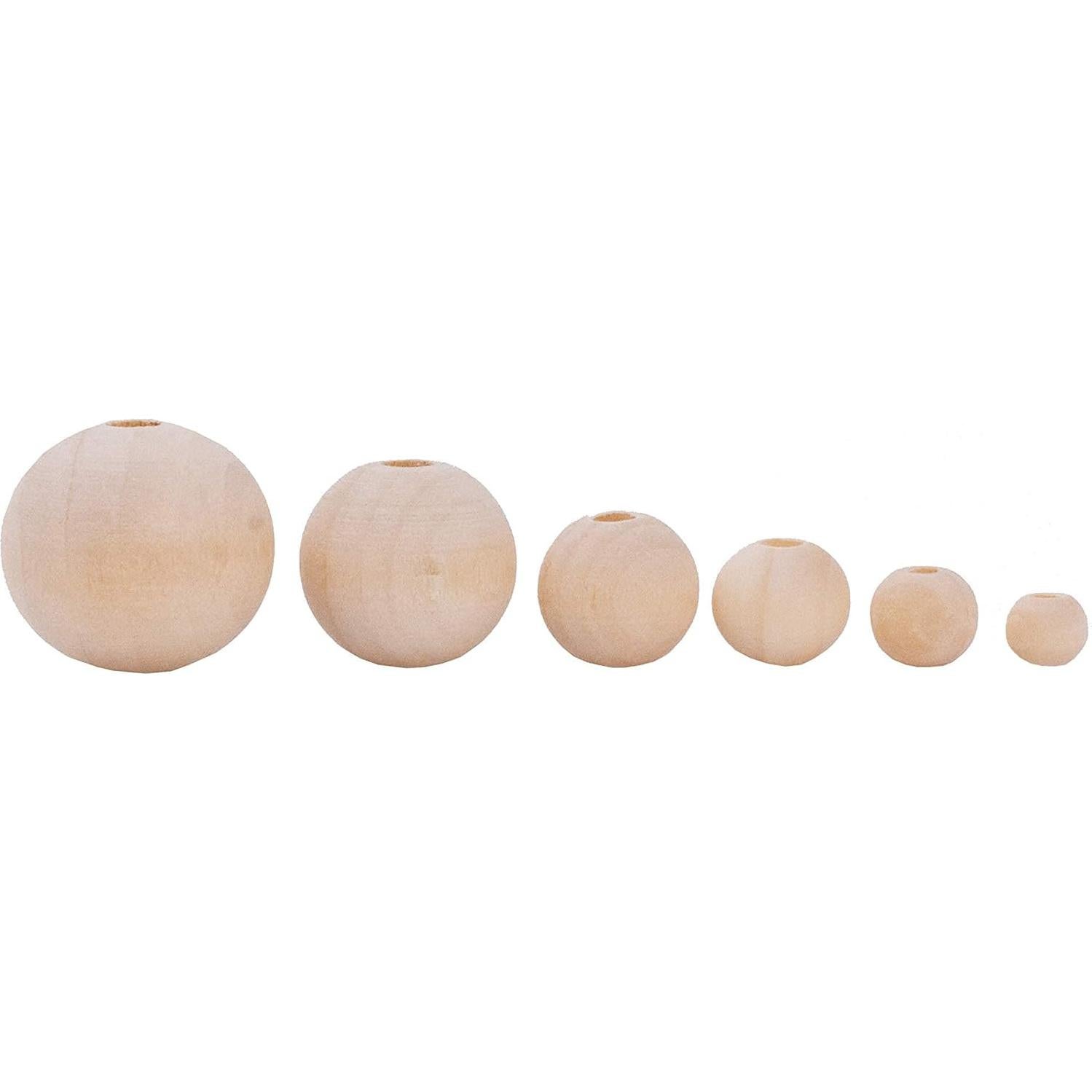 Bolas de Madera Redondas Mandala Crafts 1105 para Manualidades