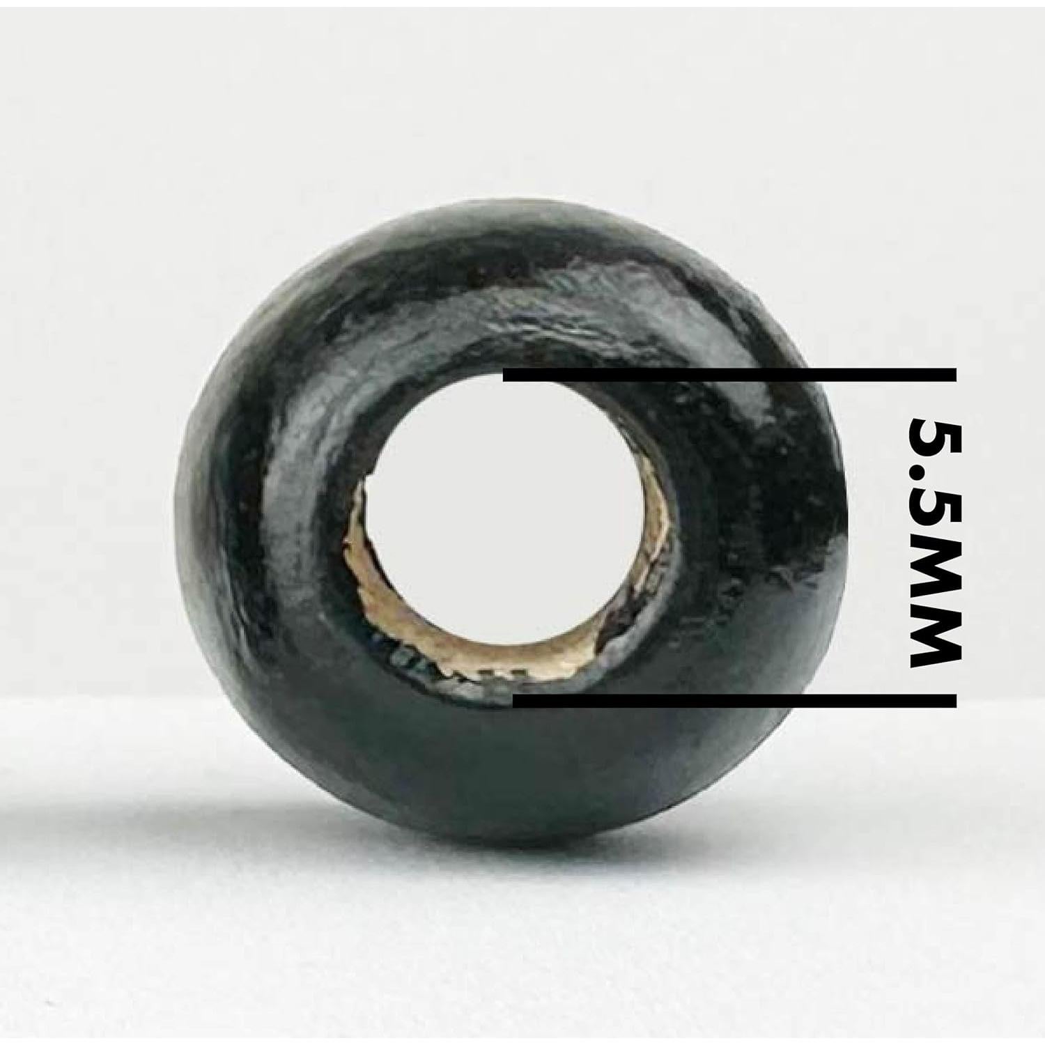 Cuentas de Madera Multicolor 500 Piezas 12mm Agujero 5.5mm