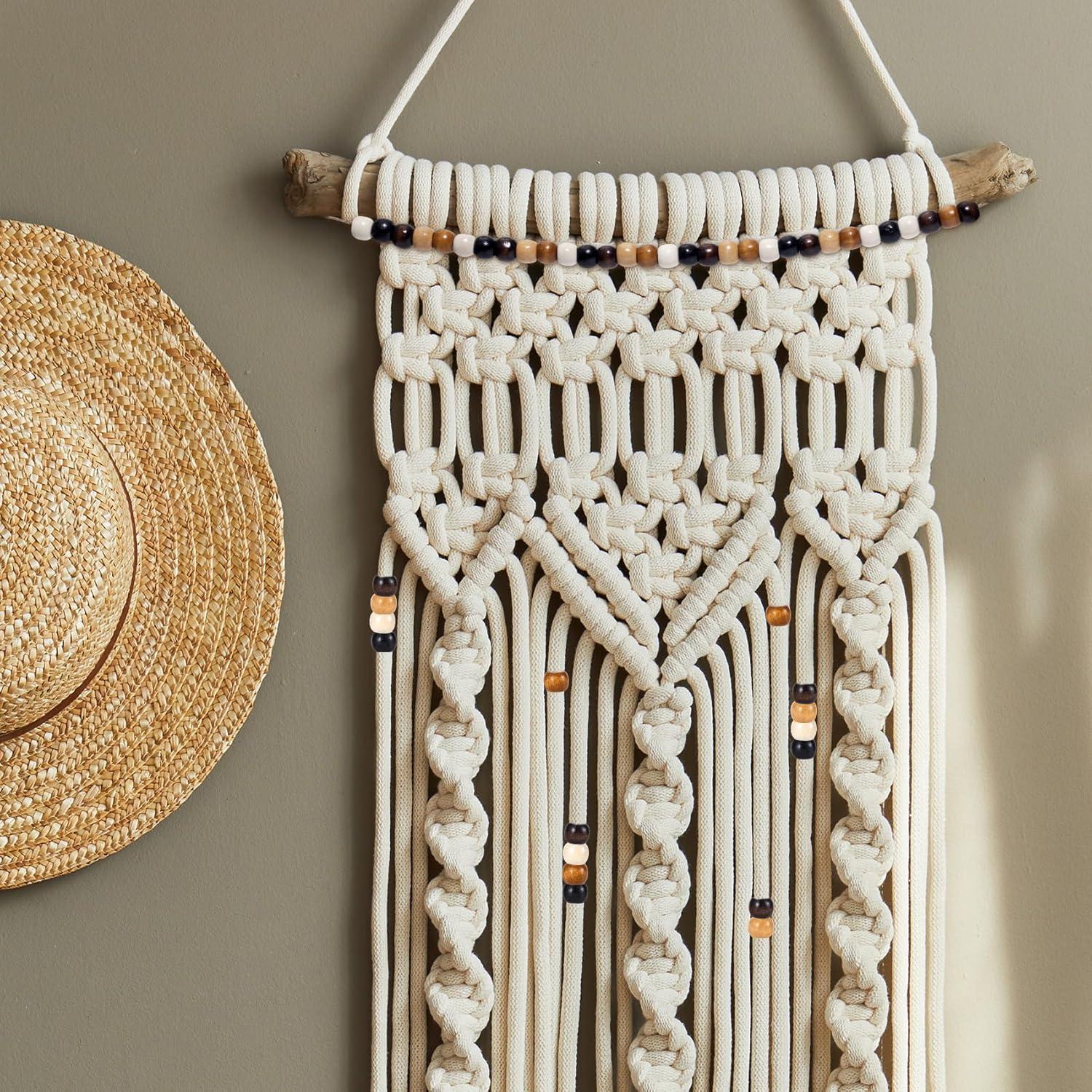 100 Perlas de Madera Vintage Pndeyo 9x10mm para Joyería DIY