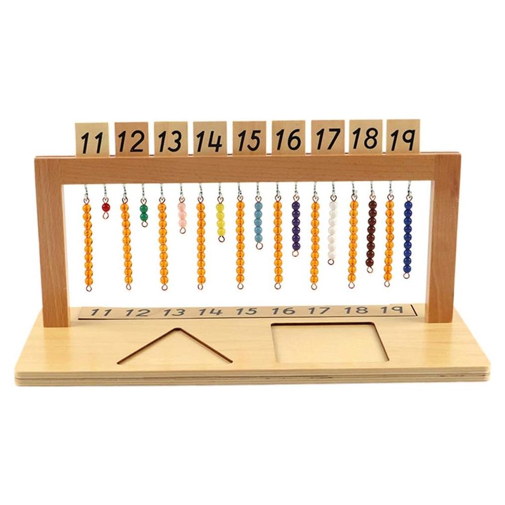 Perchero Montessori de Cuentas de Madera Thoth 0.8kg