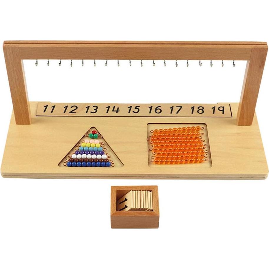 Perchero Montessori de Cuentas de Madera Thoth 0.8kg