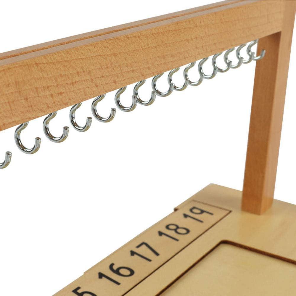 Perchero Montessori de Cuentas de Madera Thoth 0.8kg