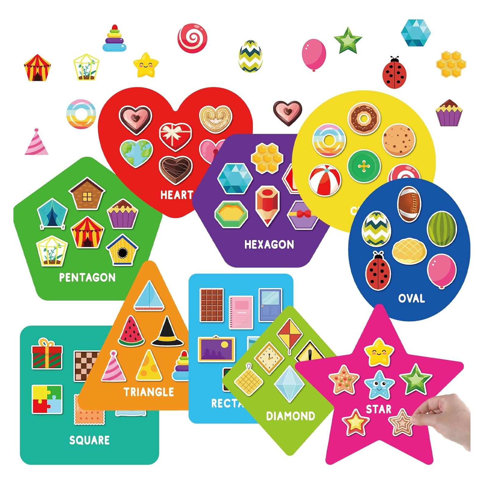 Juego de Clasificación de Formas Halloscume 70 Piezas para Niños