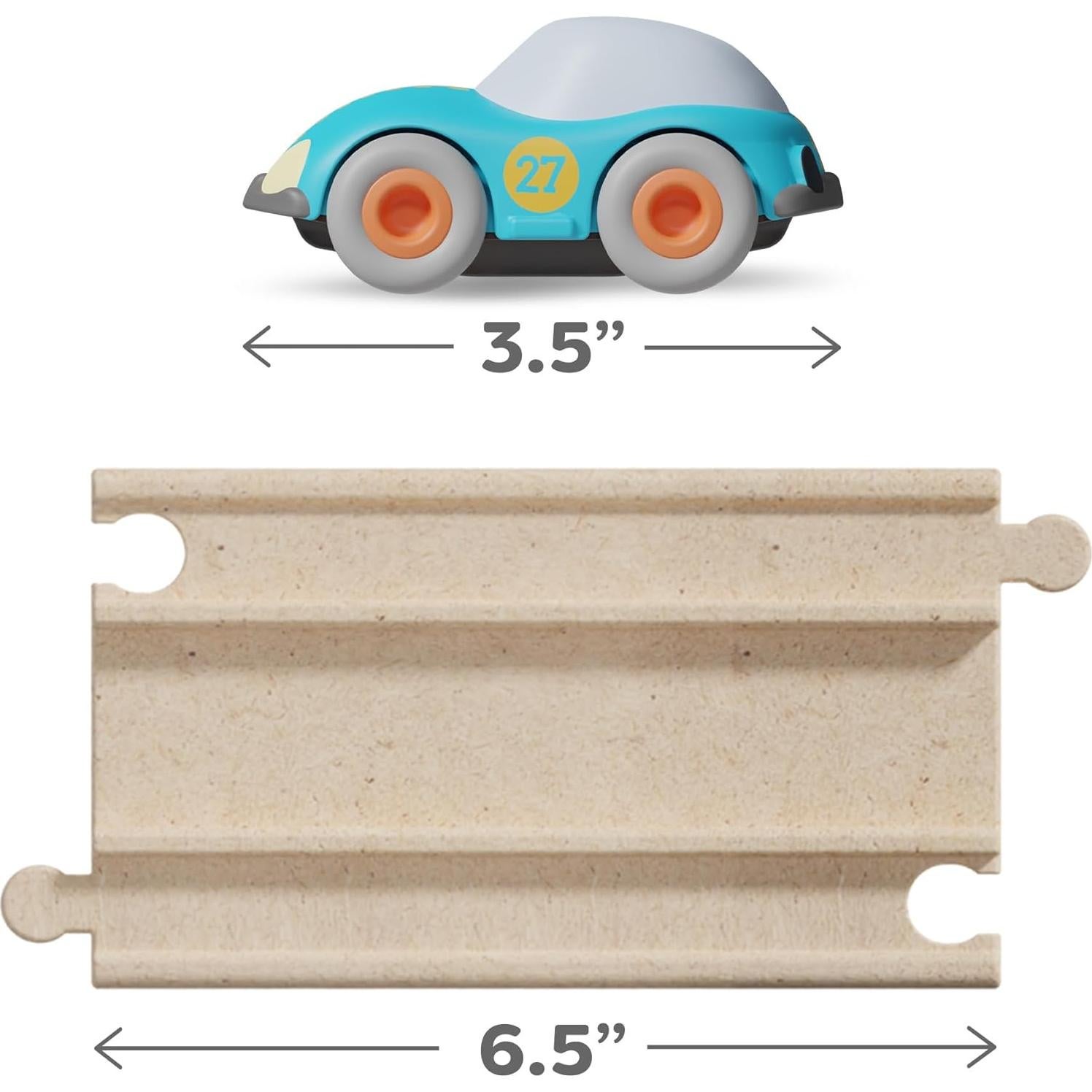 Set de Pista de Coches HABA Cars 14 Piezas Rampa Acrobática