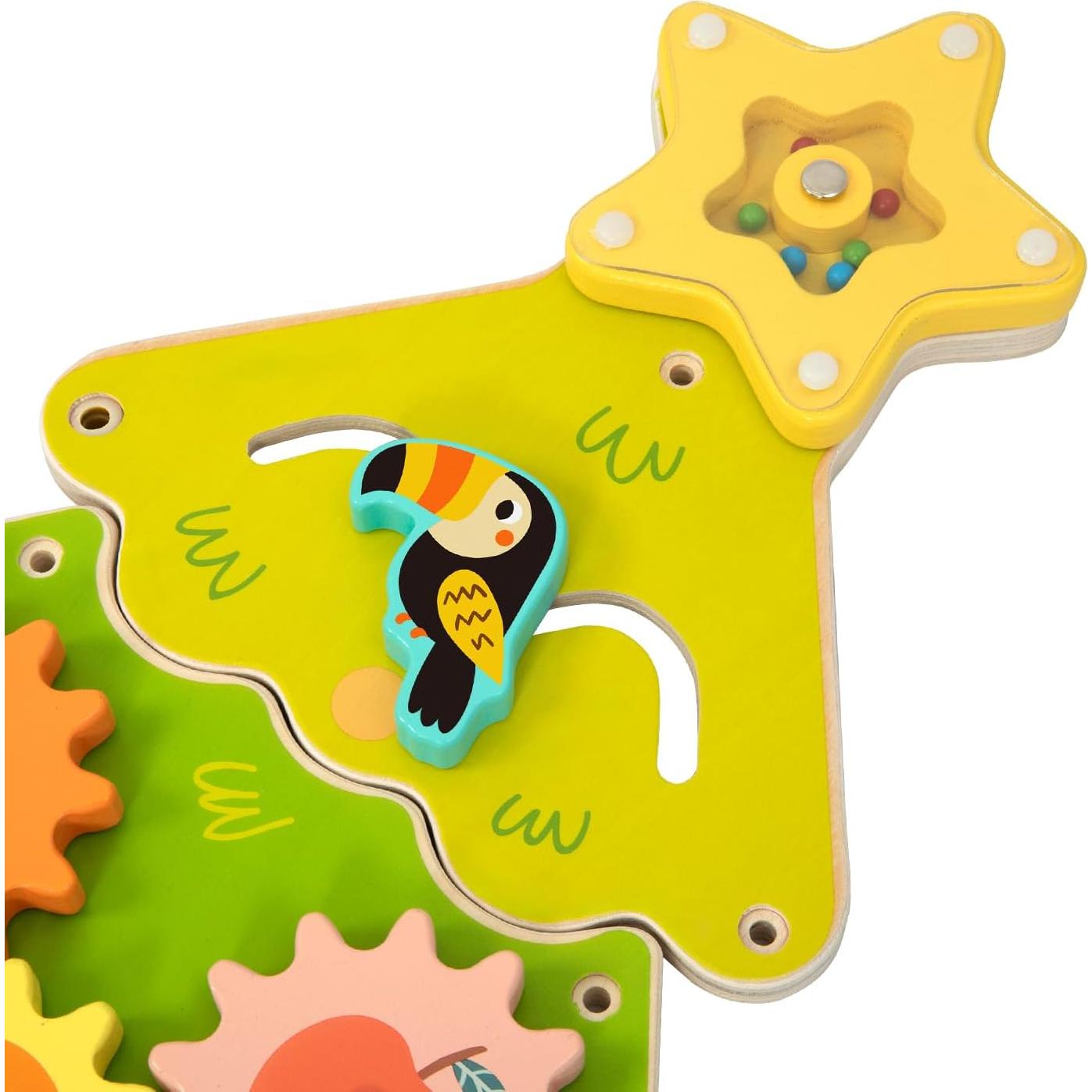 Panel Sensorial de Pared OOOK Tree Montessori 4 Actividades