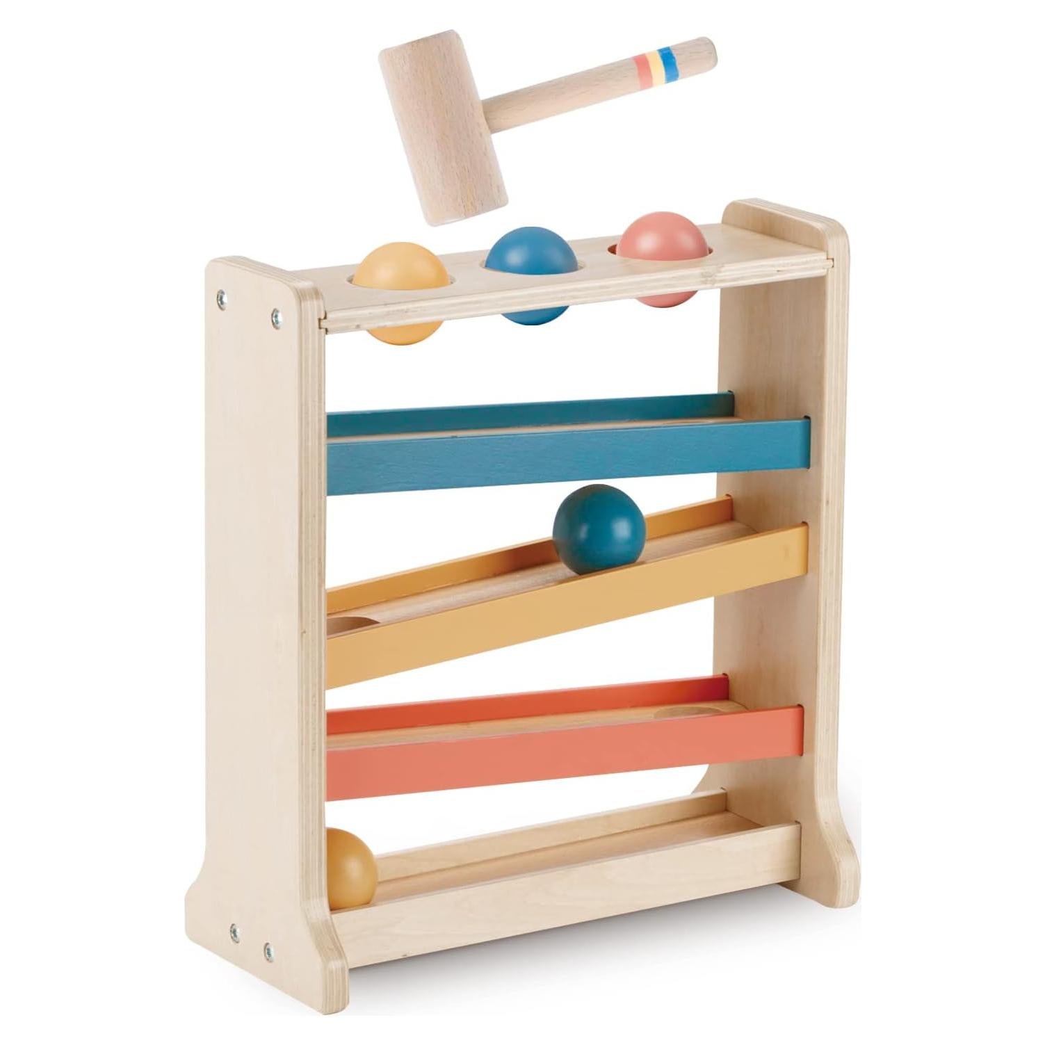 Tambor Giratorio Montessori Twefex + Rastreador de Pelotas