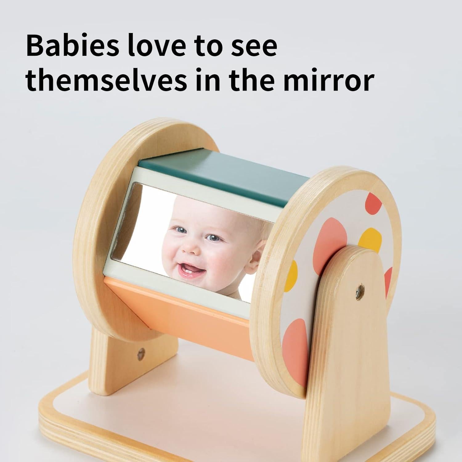 Tambor Giratorio Montessori Twefex + Rastreador de Pelotas