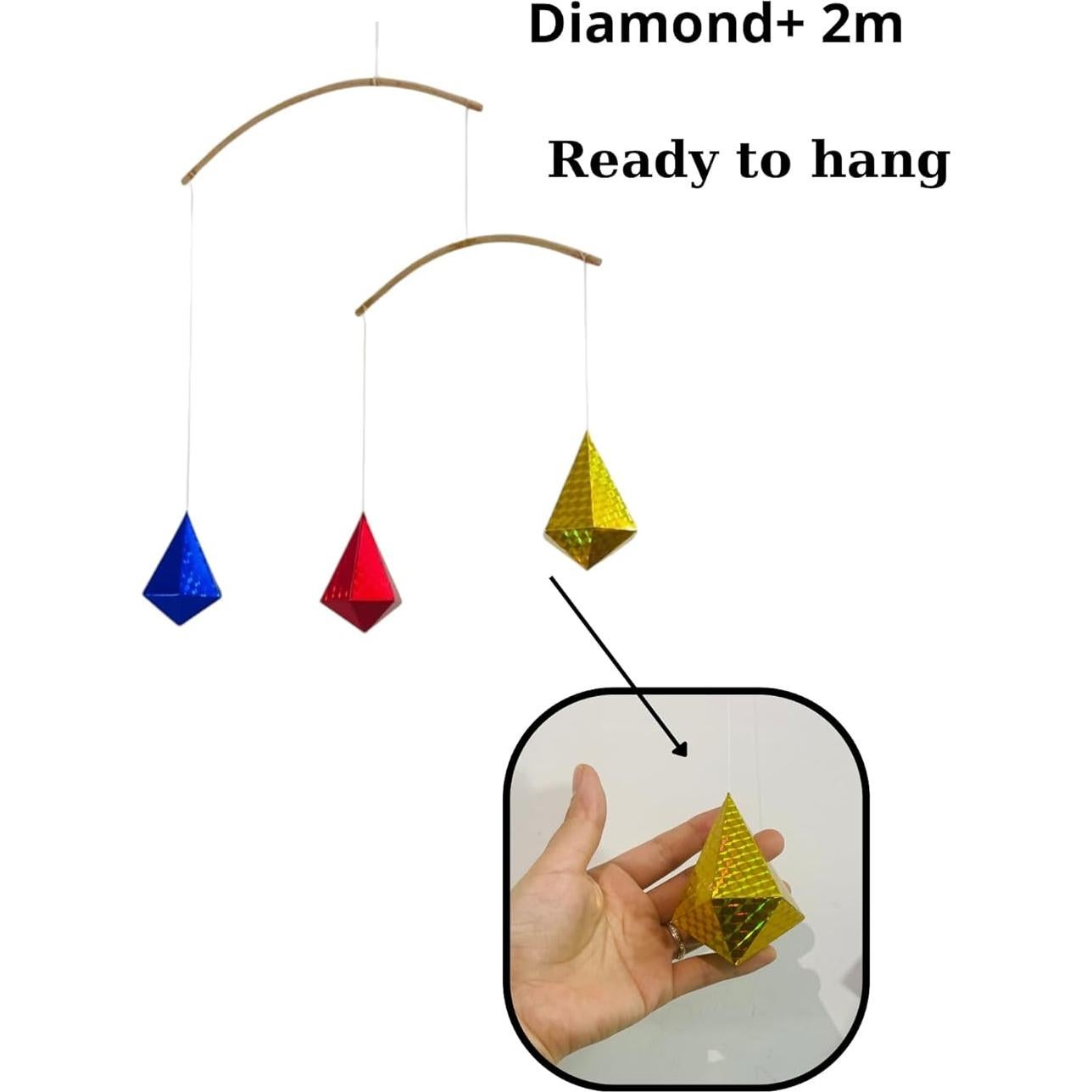 Móvil Montessori 4 en 1 - Munari, Gobbi, Octaedro y Bailarines