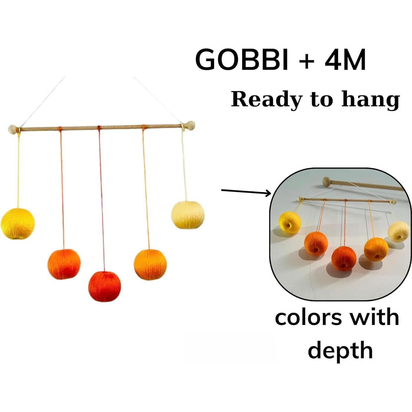 Móvil Montessori 4 en 1 - Munari, Gobbi, Octaedro y Bailarines