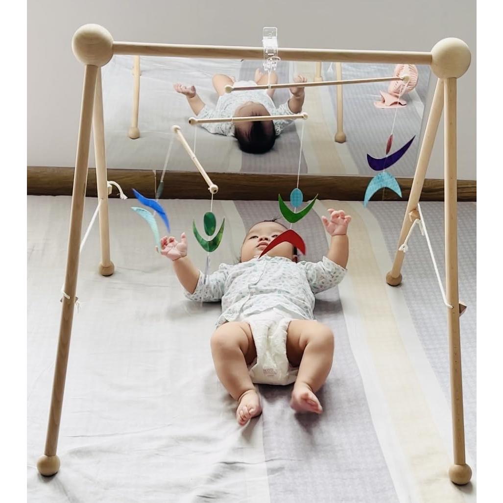 Móvil Montessori 4 en 1 - Munari, Gobbi, Octaedro y Bailarines