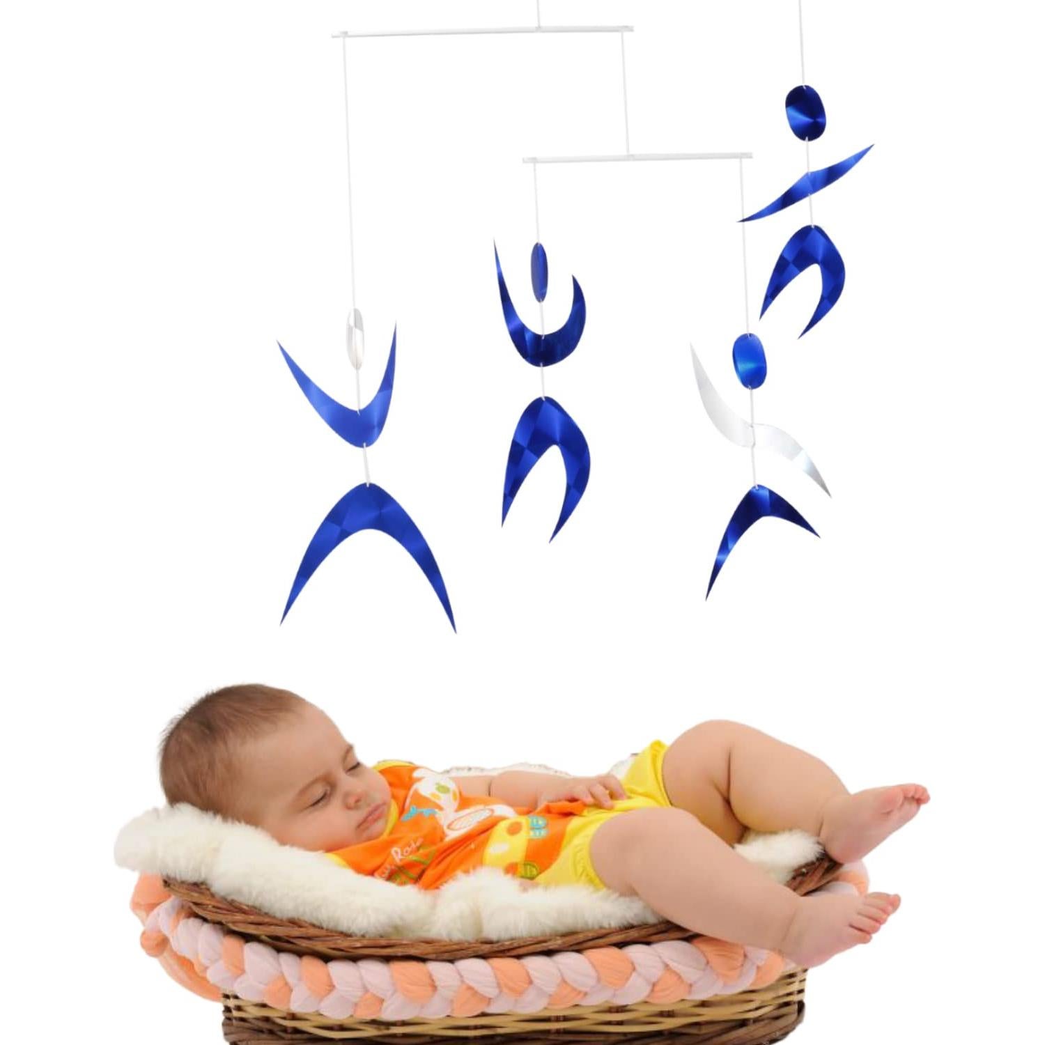 Juego de Móviles Montessori 4 Piezas - Munari, Gobbi, Octaedro, Dancer