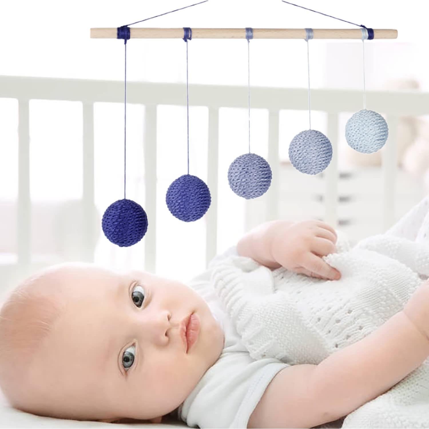 Juego de Móviles Montessori 4 Piezas - Munari, Gobbi, Octaedro, Dancer