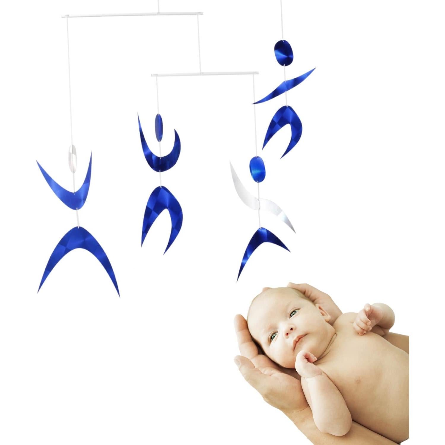 Juego de Móviles Montessori 4 Piezas - Munari, Gobbi, Octaedro, Dancer