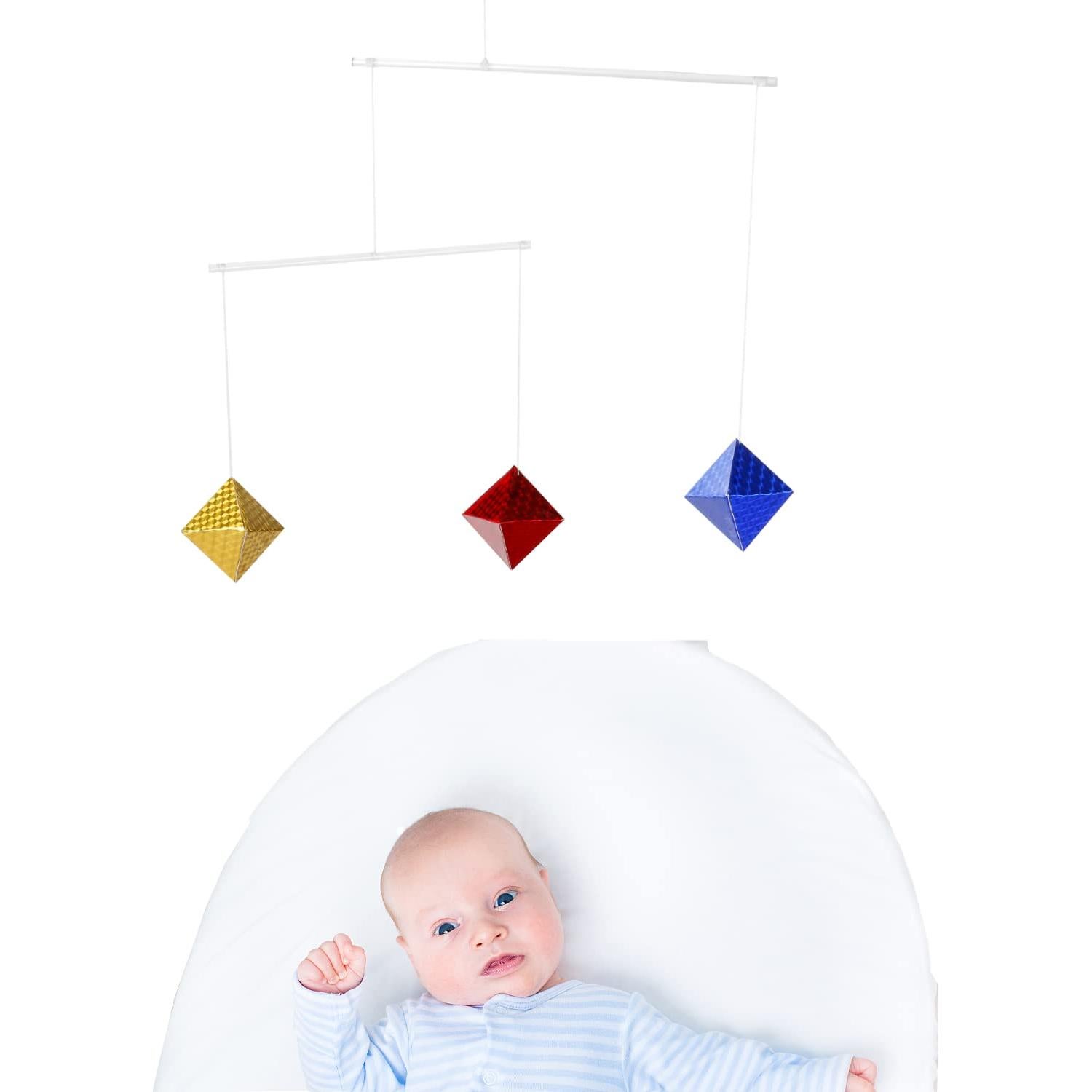 Juego de Móviles Montessori 4 Piezas - Munari, Gobbi, Octaedro, Dancer