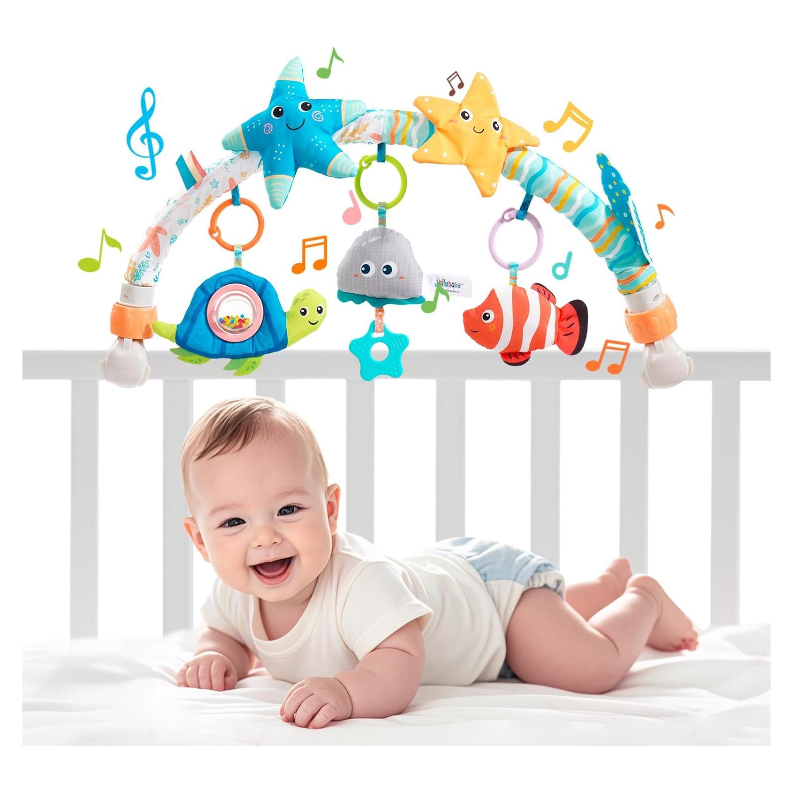 Móvil Musical para Cuna Jollybaby Estrella de Mar 0-12 Meses