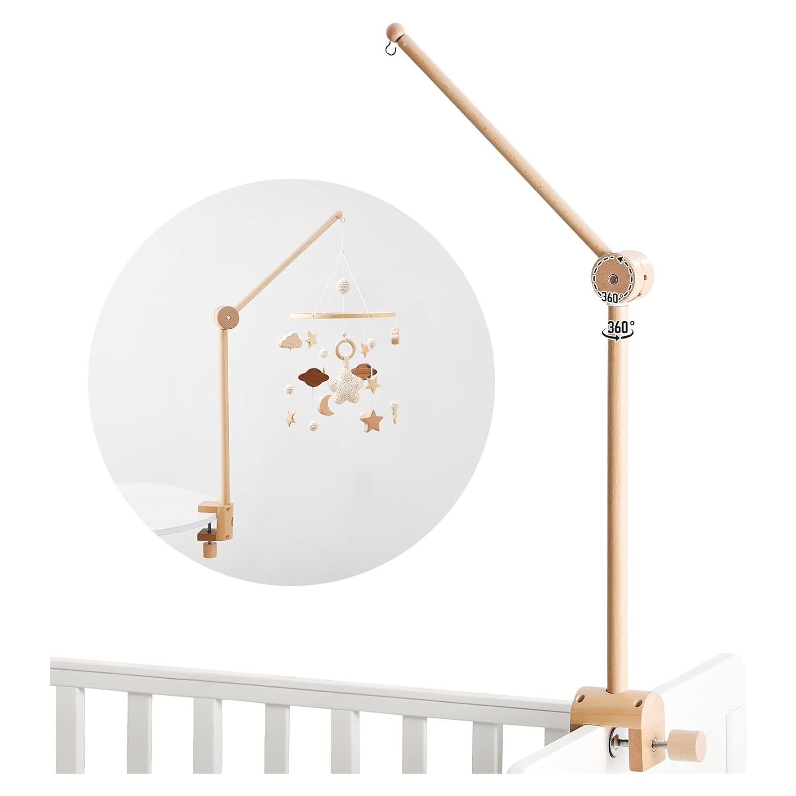 Brazo de Móvil para Cuna Hagámoslo - Madera Ajustable 71cm