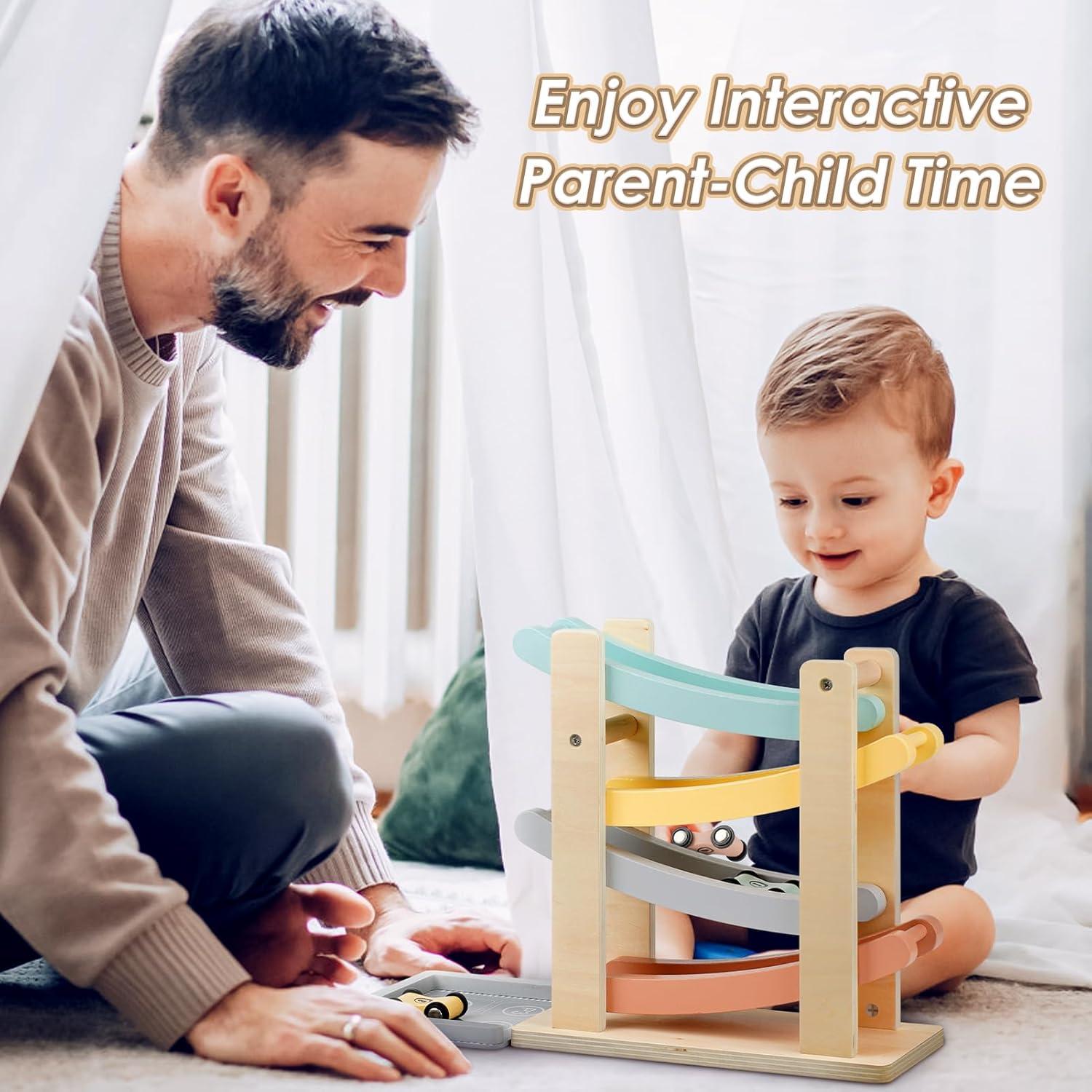 Juego Montessori de Madera Joyreal 8 en 1 para Niños 1-3 Años