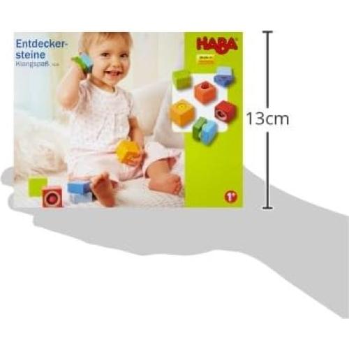 Bloques de Madera HABA con Sonidos para Niños 1-3 Años