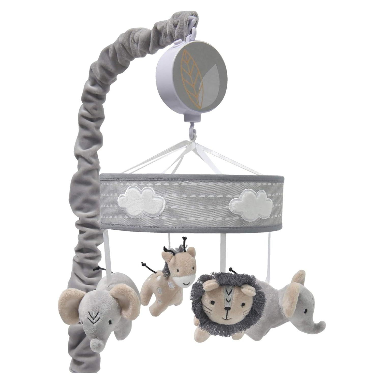 Móvil Musical para Cuna Lambs & Ivy Safari en la Jungla