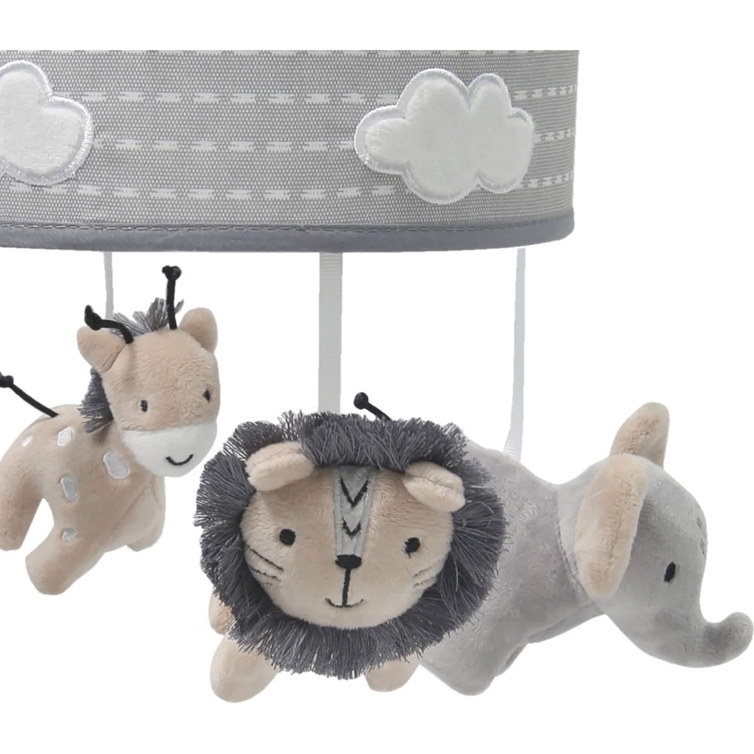 Móvil Musical para Cuna Lambs & Ivy Safari en la Jungla