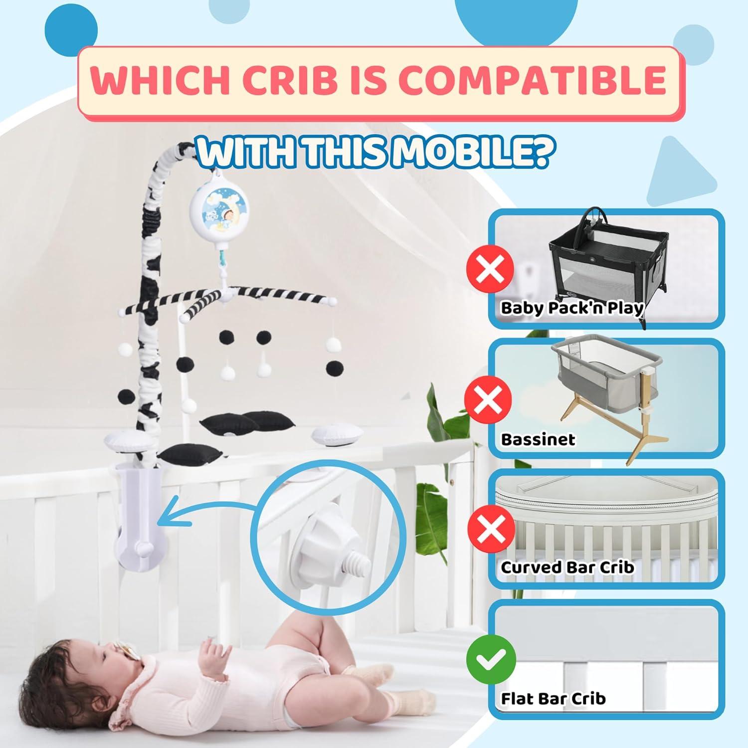 Móvil Montessori Tinitigies con Música y Estrellas - 12 Canciones