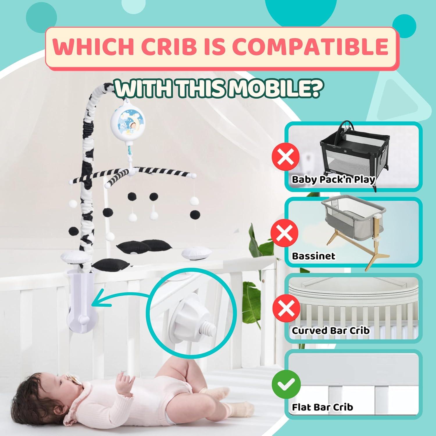 Móvil Montessori Tinitigies con Música y Estrellas - 12 Canciones