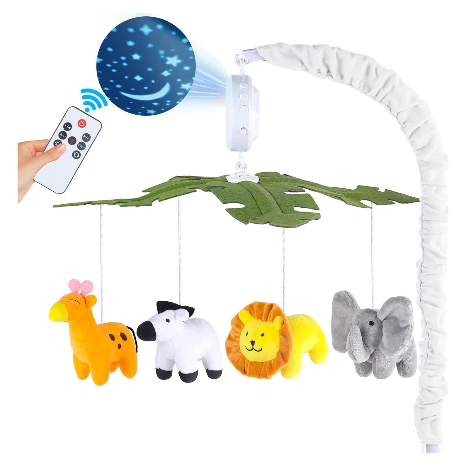 Móvil para Cuna Shantou con Música, Luces y Control Remoto