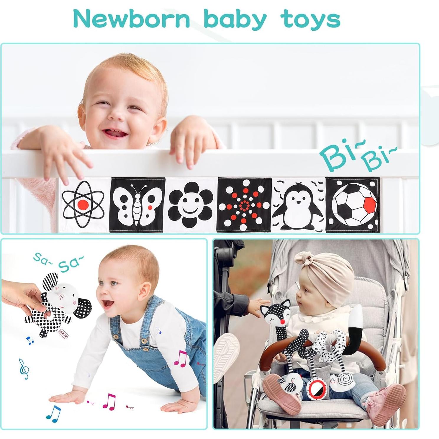 Juguetes para Asiento de Coche AJsupojouet Zorro 0-6 Meses