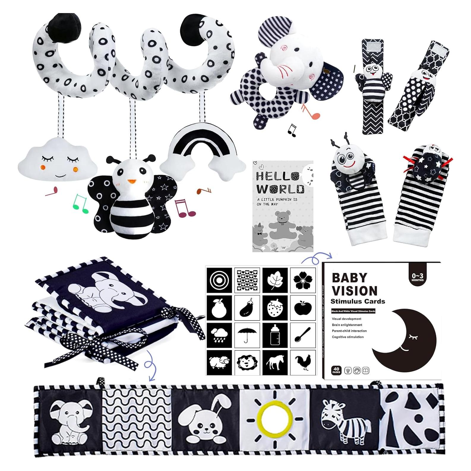 Juguetes Sensoriales Montessori Starrykids para Bebés 0-6 meses