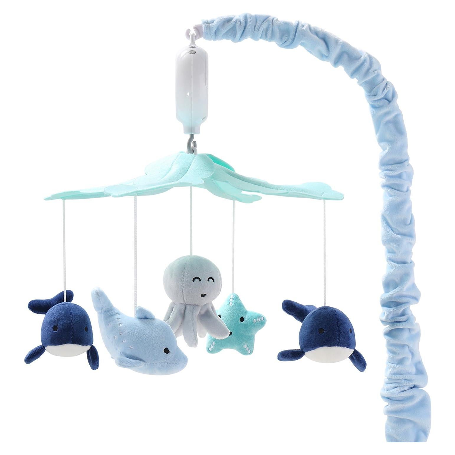 Móvil de Cuna Musical The Peanutshell Nautical 12 Nanas