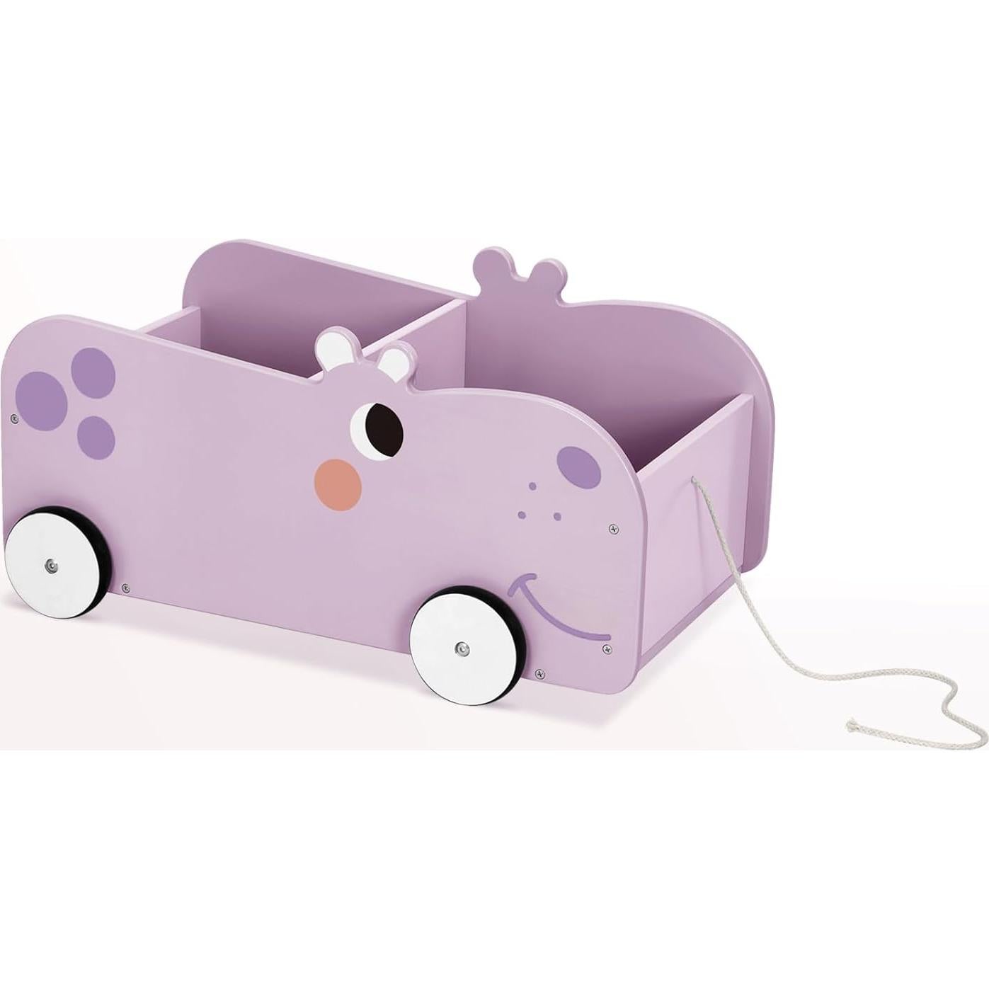 Estantería Montessori para Niños - Hipopótamo, 60x36.6 cm