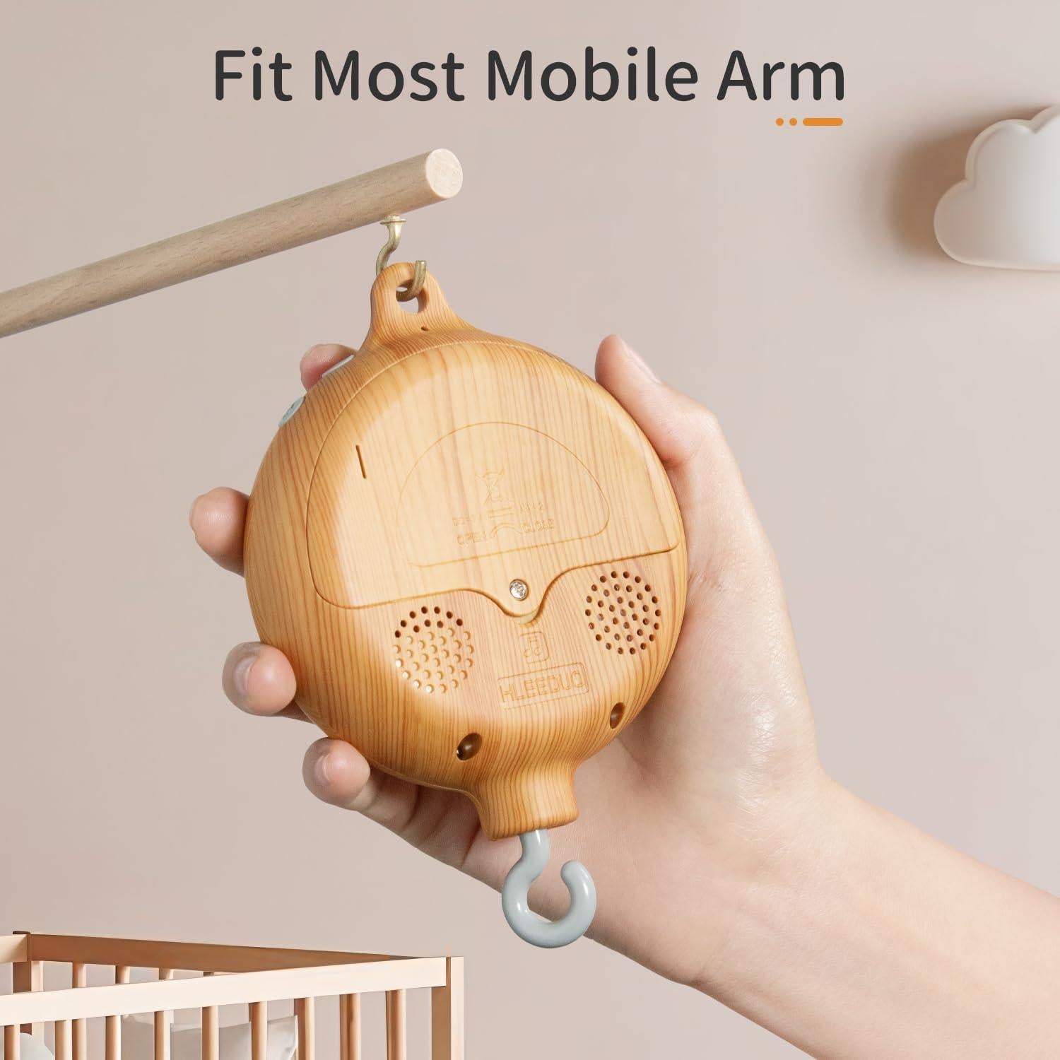 Motor de Móvil para Cuna FEISIKE con 35 Canciones de Cuna