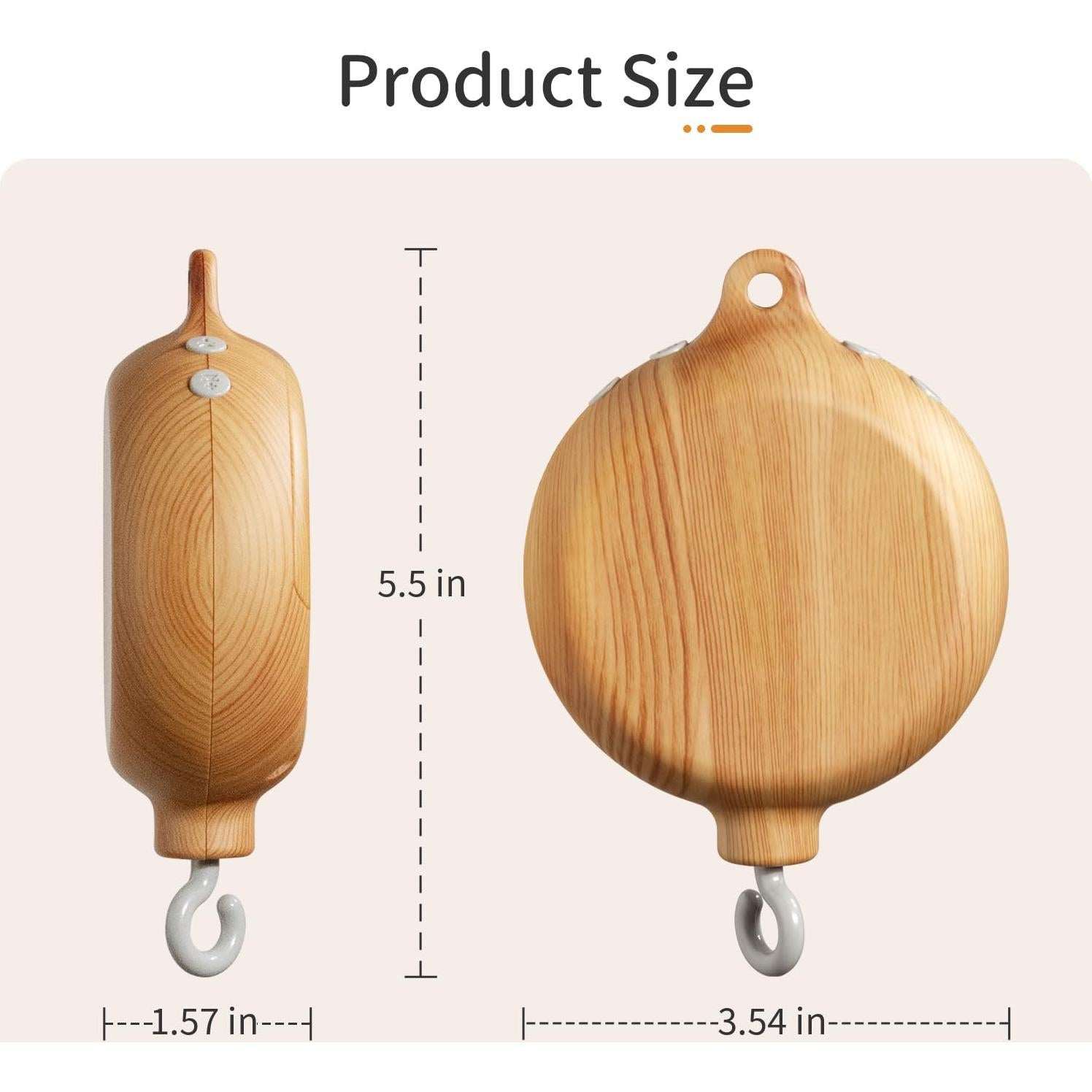 Motor de Móvil para Cuna FEISIKE con 35 Canciones de Cuna