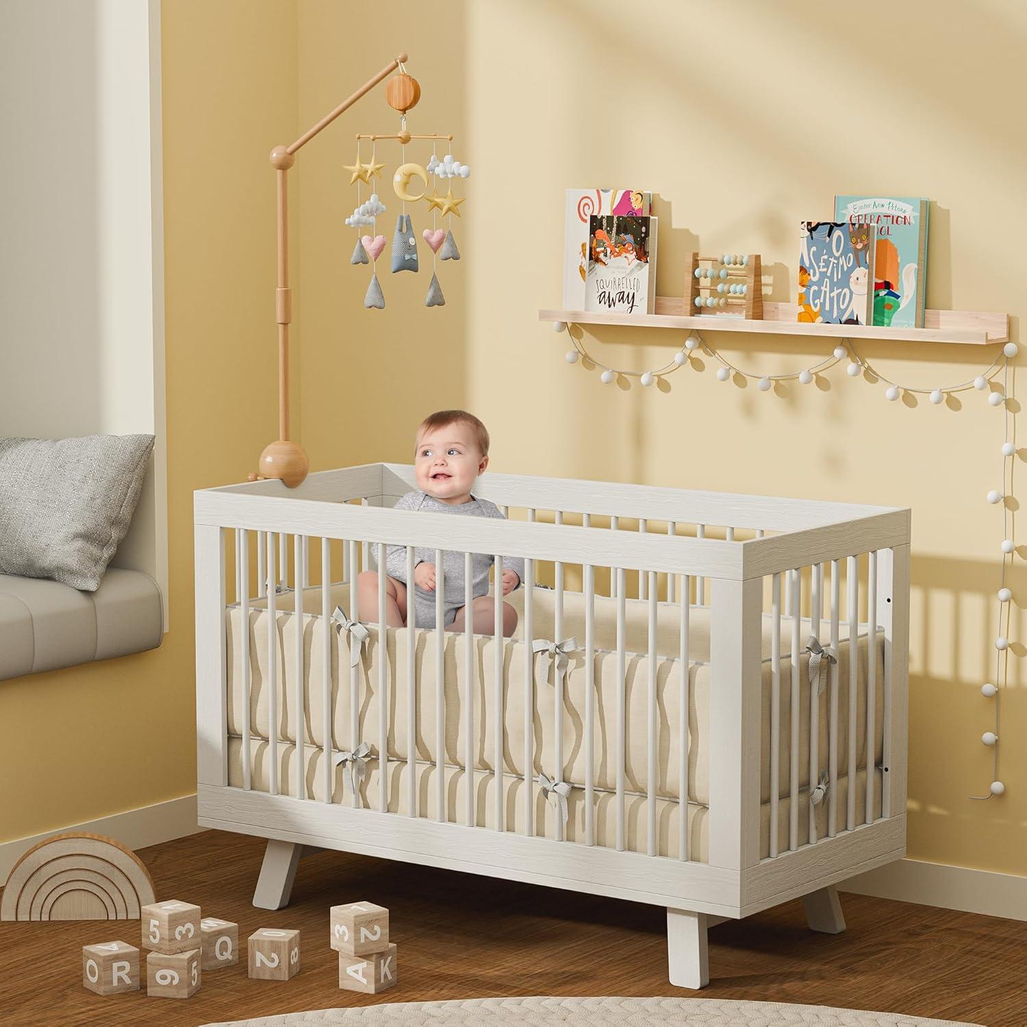 Brazo de Móvil para Cuna de Madera Haya con Música 82.5 cm