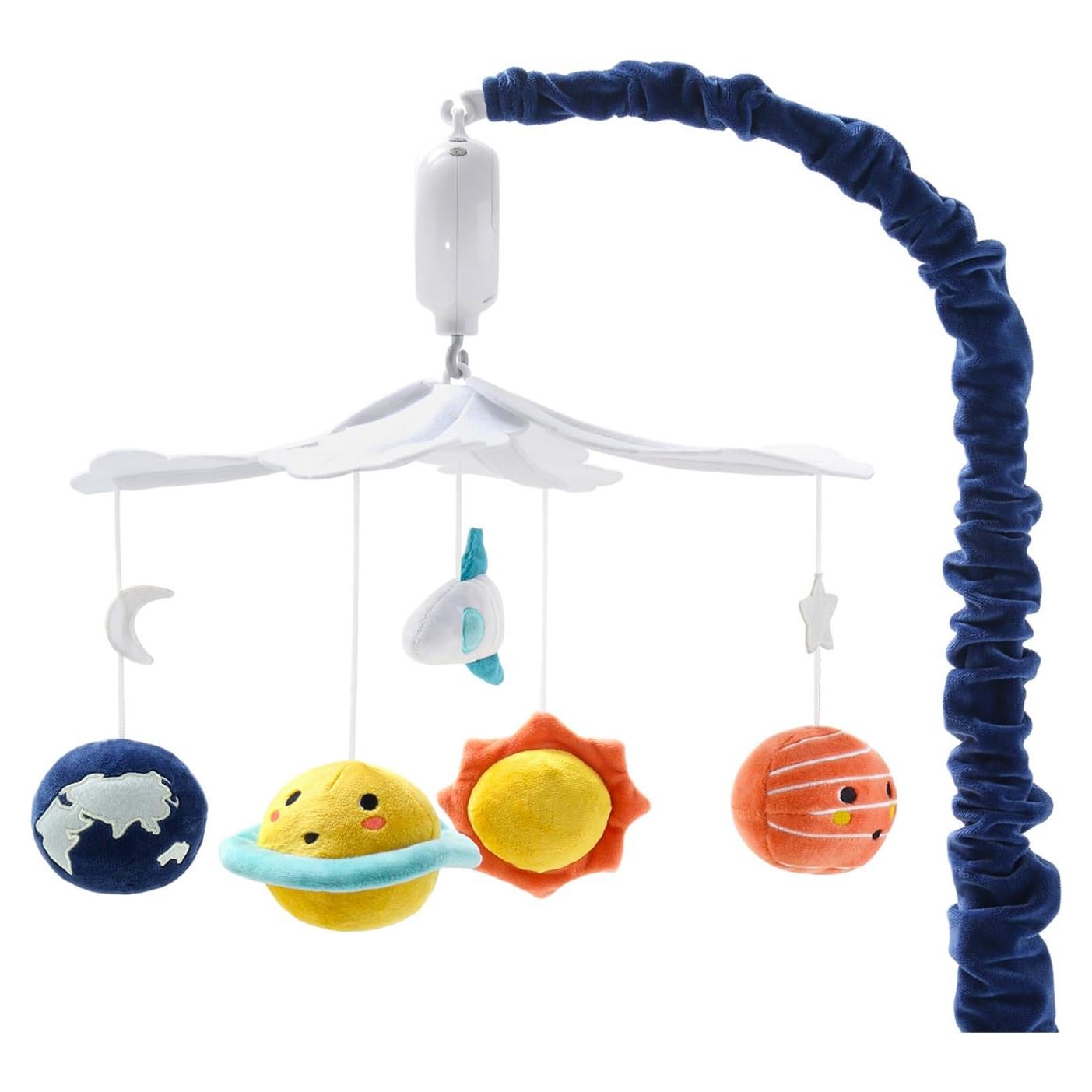 Móvil de Cuna Musical The Peanutshell Espacial 12 Nanas