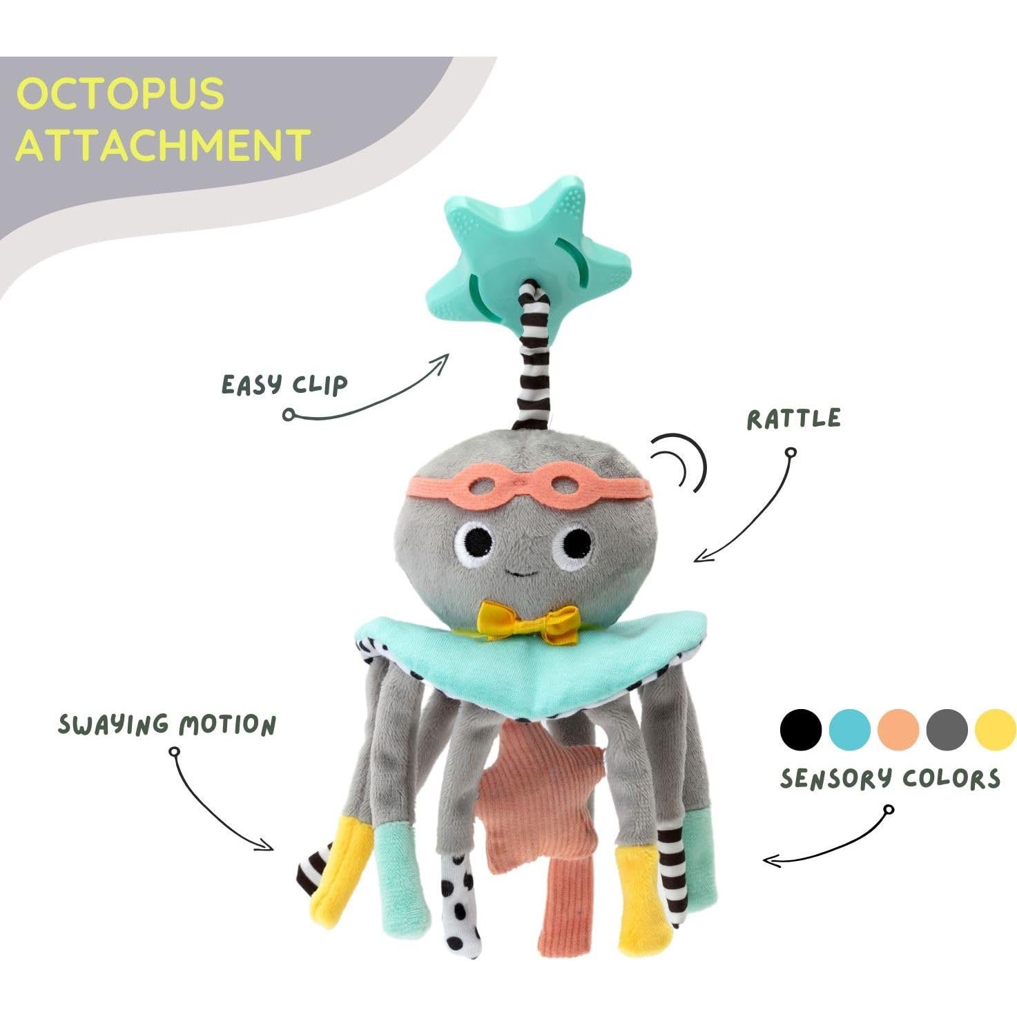 Móvil de Viaje Dingle Dangle para Bebés - Ligero y Portátil