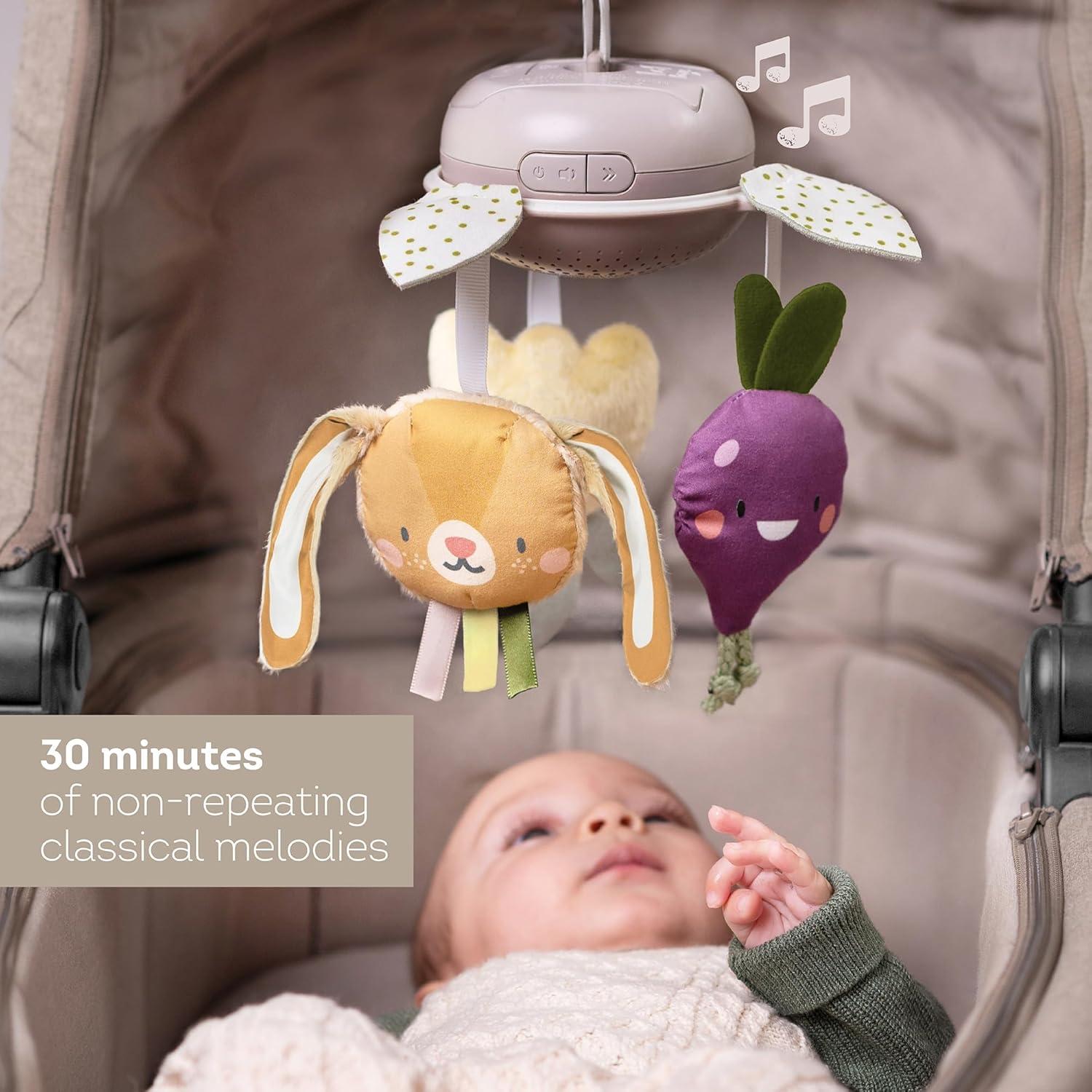 Móvil Musical Jardín Taf Toys para Cuna con Melodías Clásicas