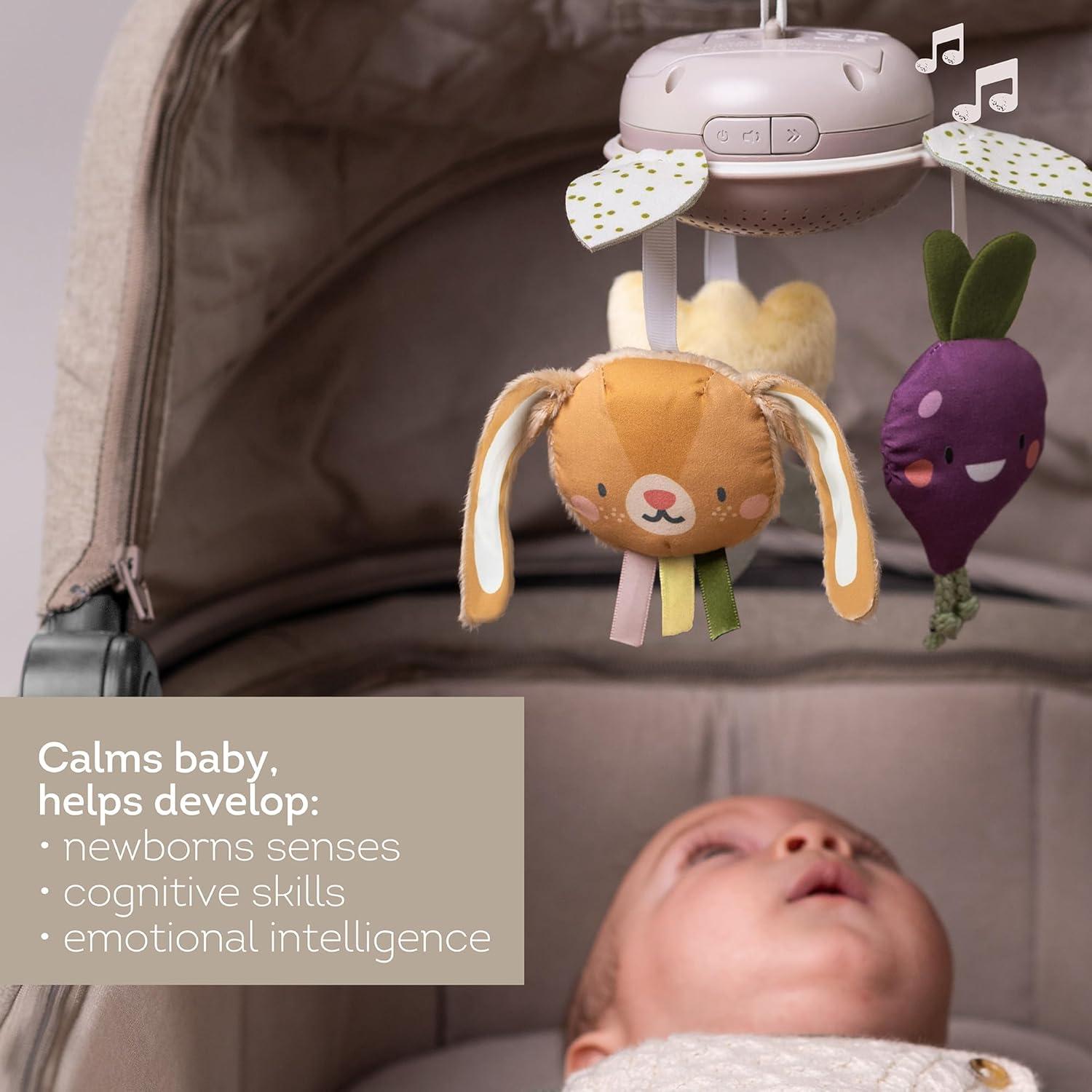 Móvil Musical Jardín Taf Toys para Cuna con Melodías Clásicas