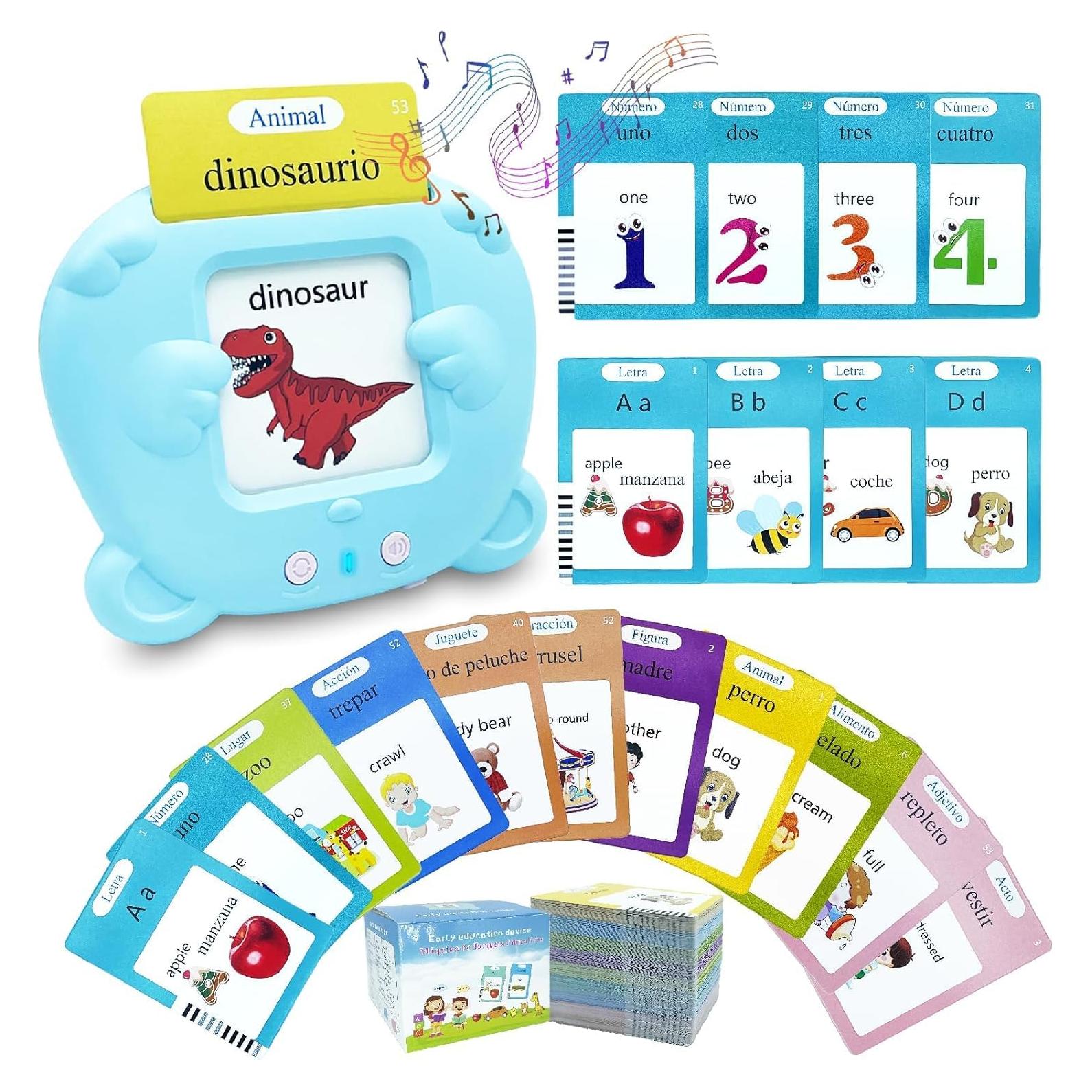 Tarjetas de Flash Bilingües 510 Palabras 5 ALARM - Juguetes Educativos