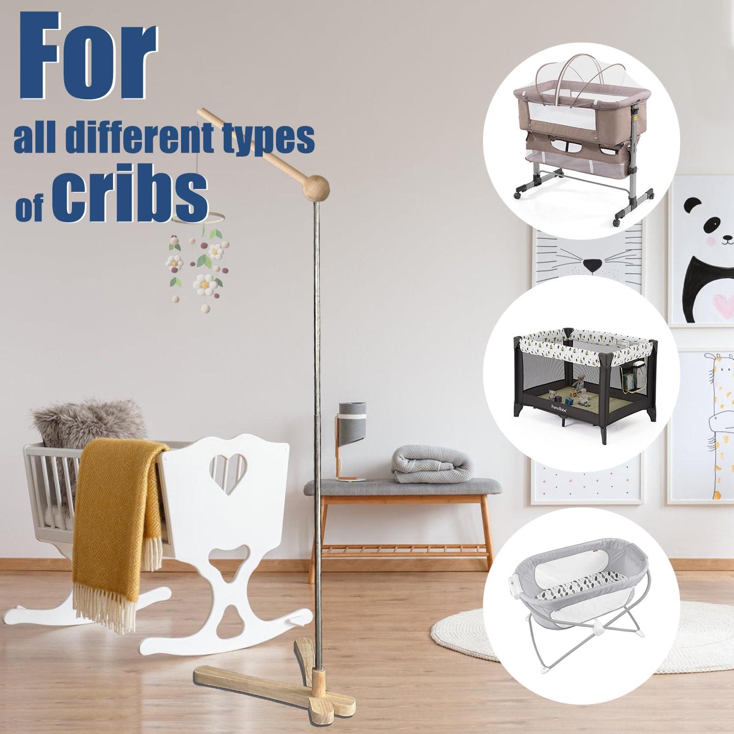 Brazo de Móvil de Cuna de Madera Tuiiopoli 100% Natural