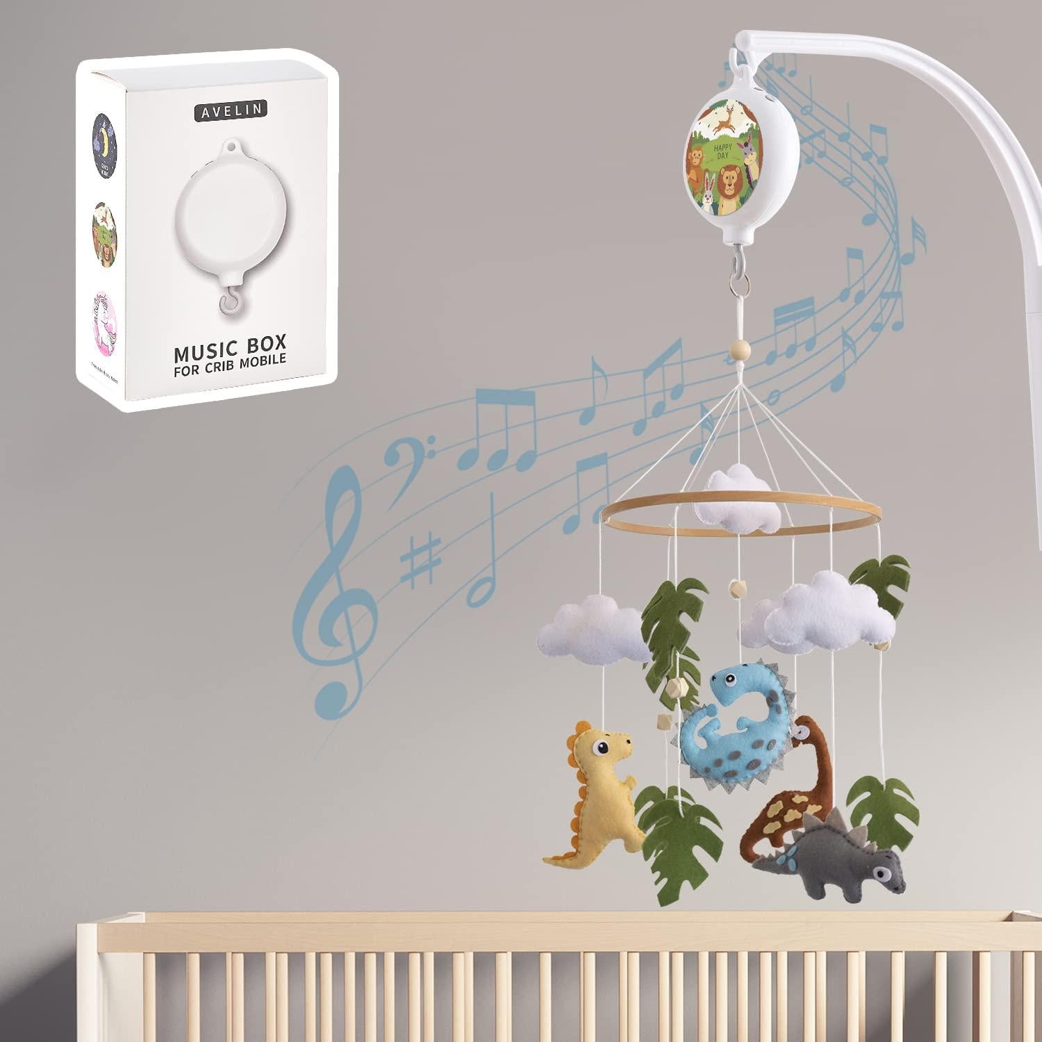 Caja de Música Móvil Avelin para Bebé con 12 Lullabies