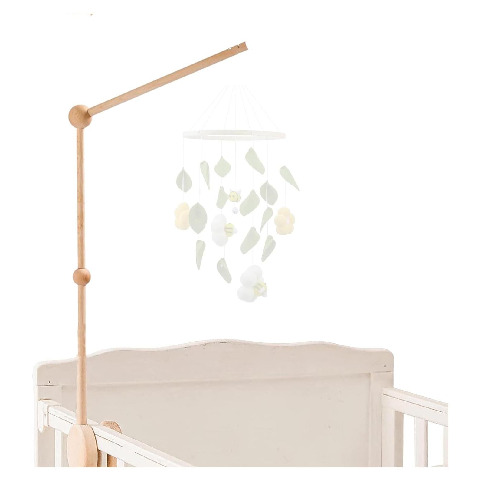 Brazo de Móvil para Cuna Nerdichic - Soporte de Madera 76 cm