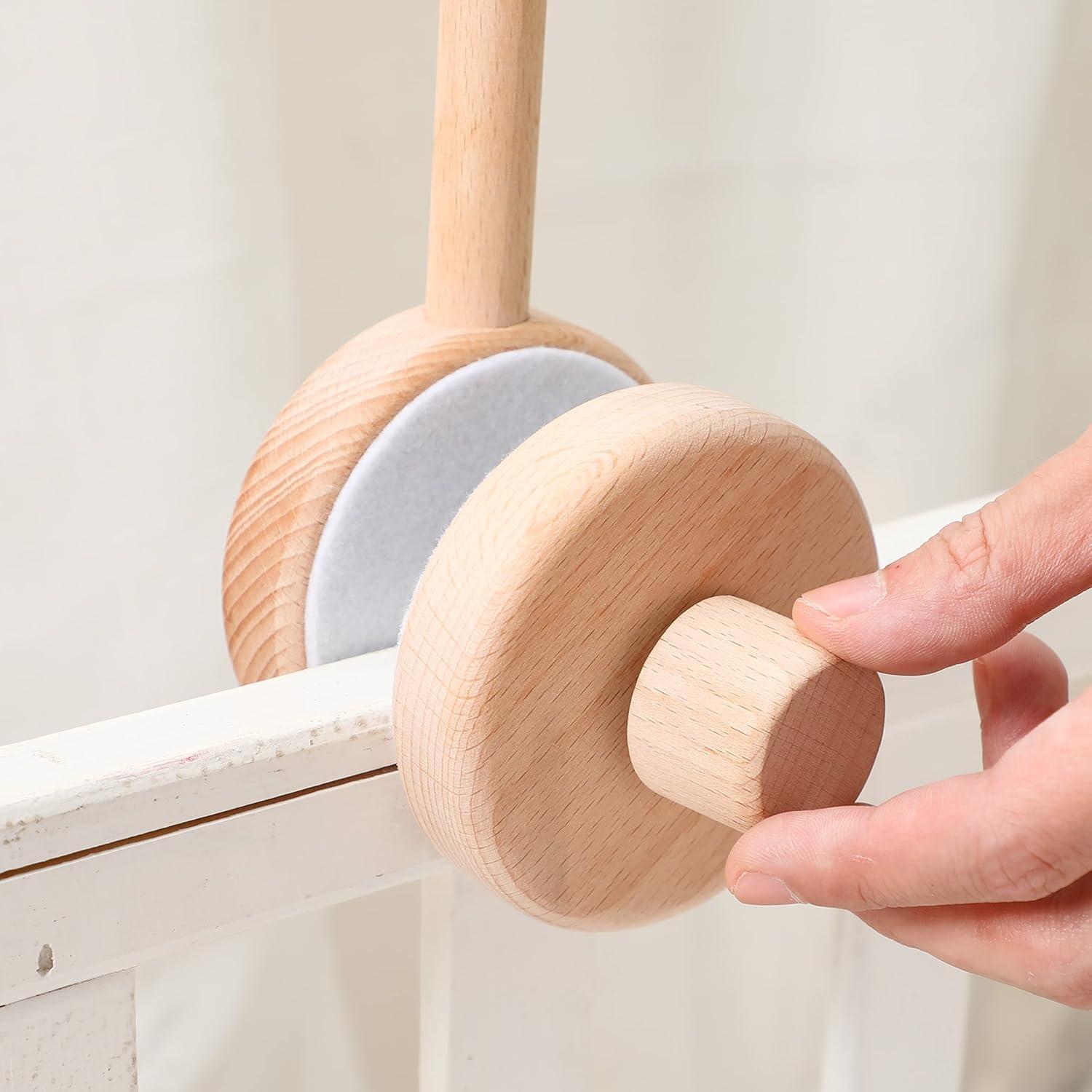 Brazo de Móvil para Cuna HZHT de Madera 76.2 cm Antideslizante