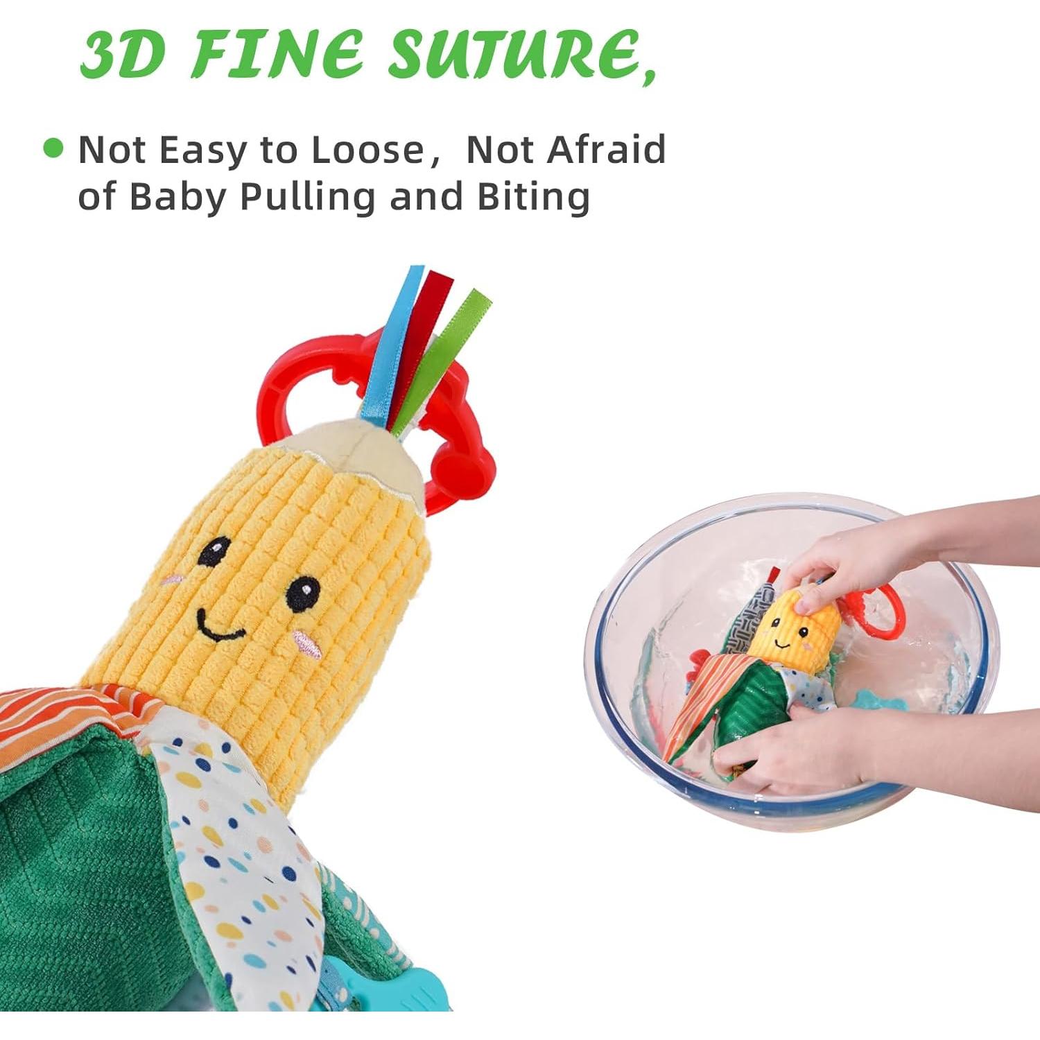 Juguete Colgante Sensorial Jollybaby Maíz y Plátano 0-12 Meses