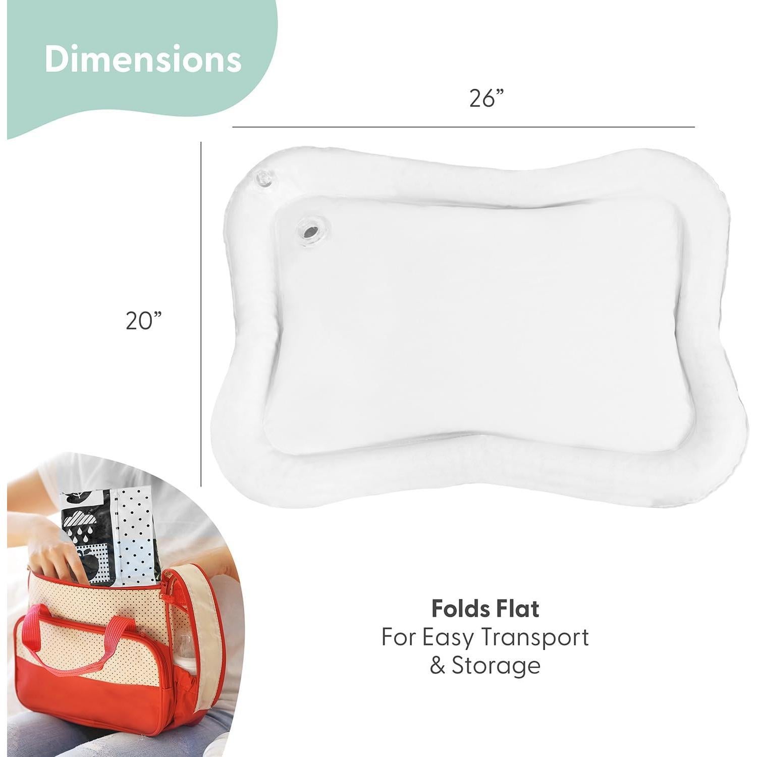 Tapete de Juego Acuático Tummy Time The Peanutshell 0+ Meses