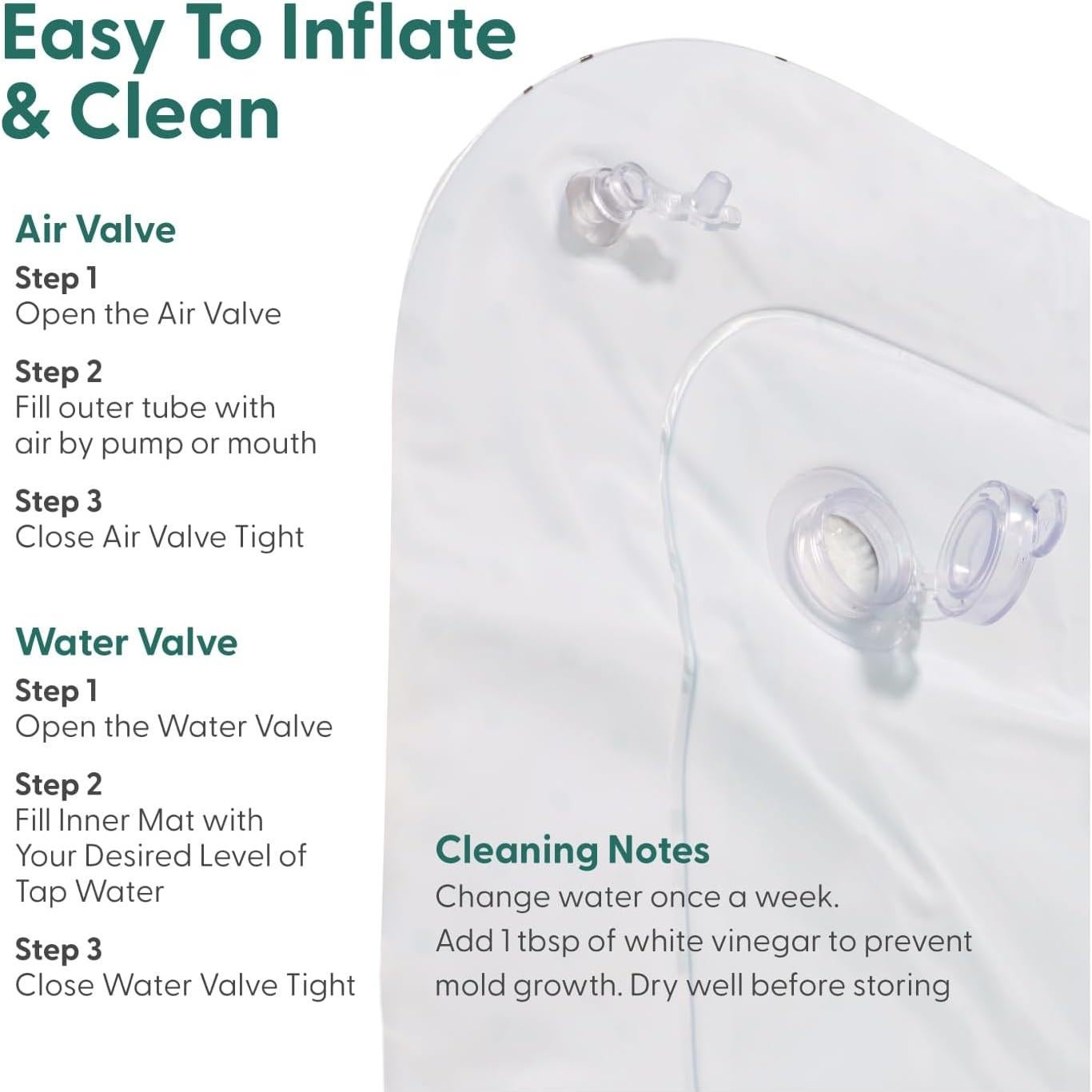 Tapete de Juego Acuático Tummy Time The Peanutshell 0+ Meses