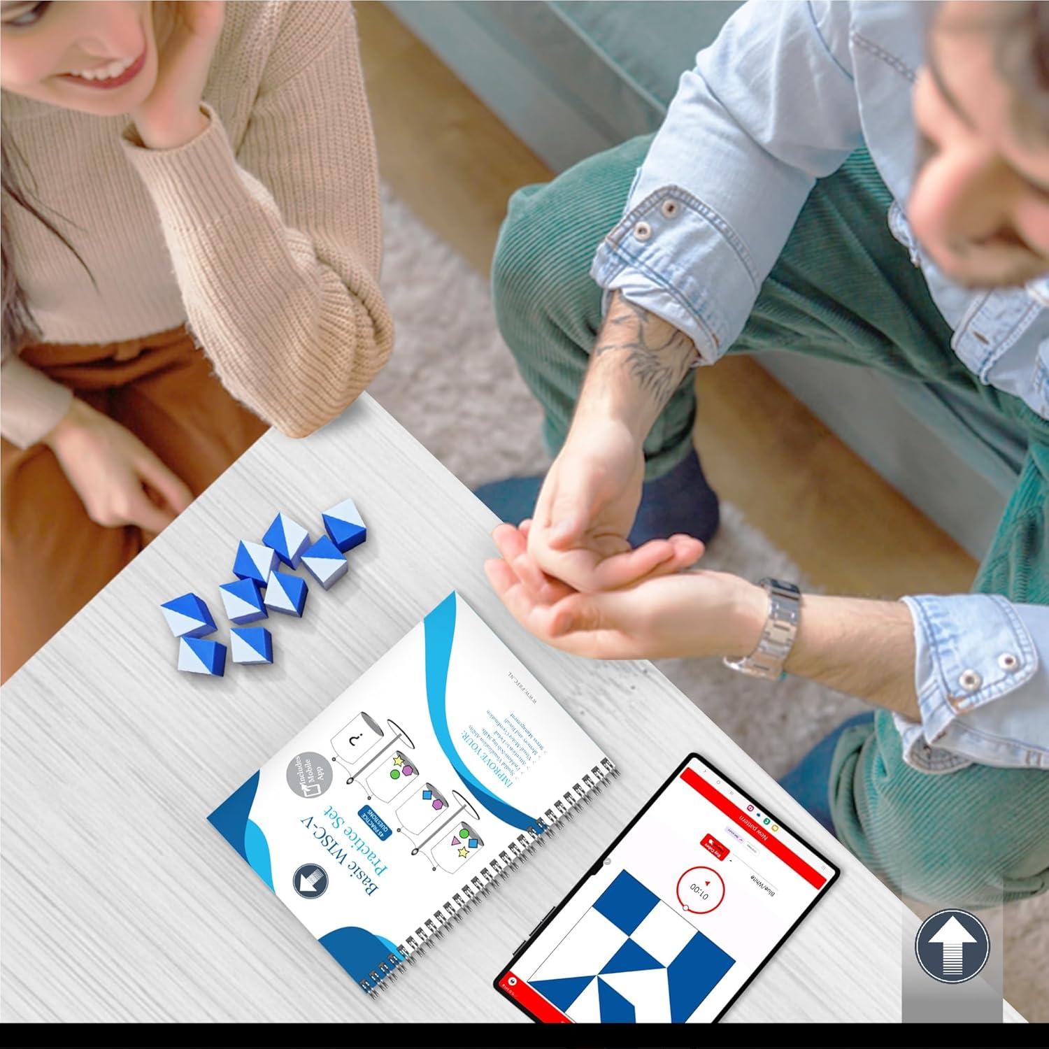 Conjunto de Práctica WISC-V Prfc.NL - 45 Actividades y 9 Cubos